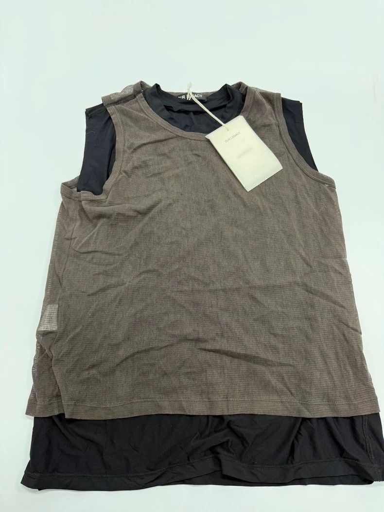 Our Legacy Our Legacy | Box Sleeveless | Black Cotton