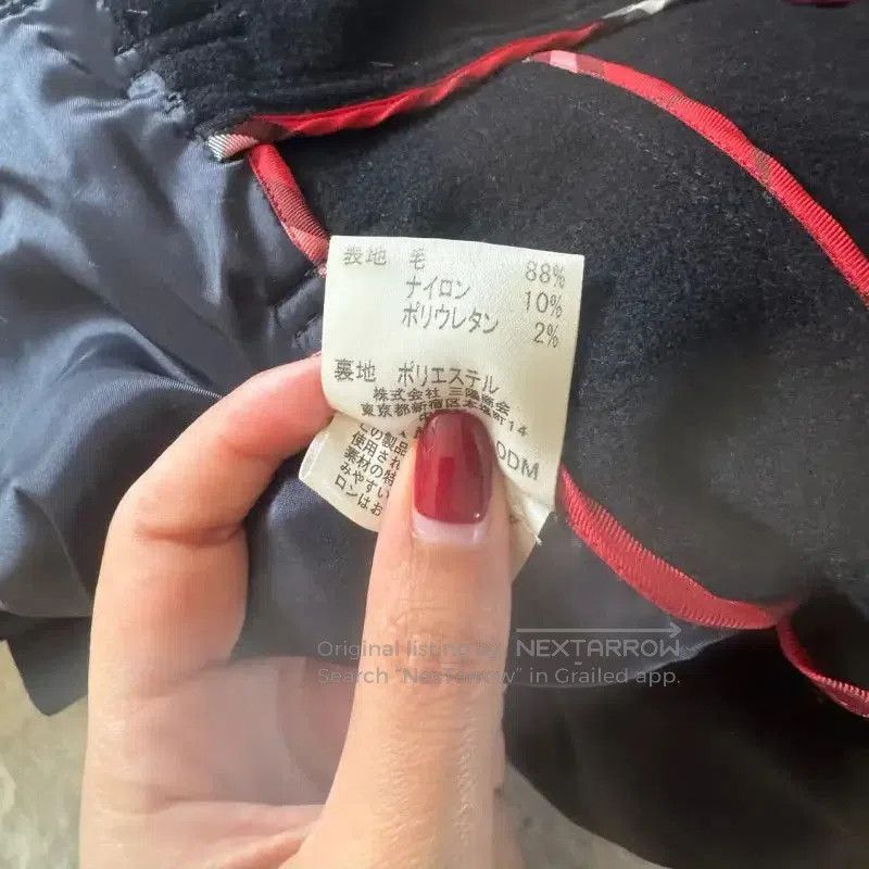 Burberry Burberry Black Wool Blend Short Coat for Women. Size S / US 4 / IT 40 - 8 Thumbnail