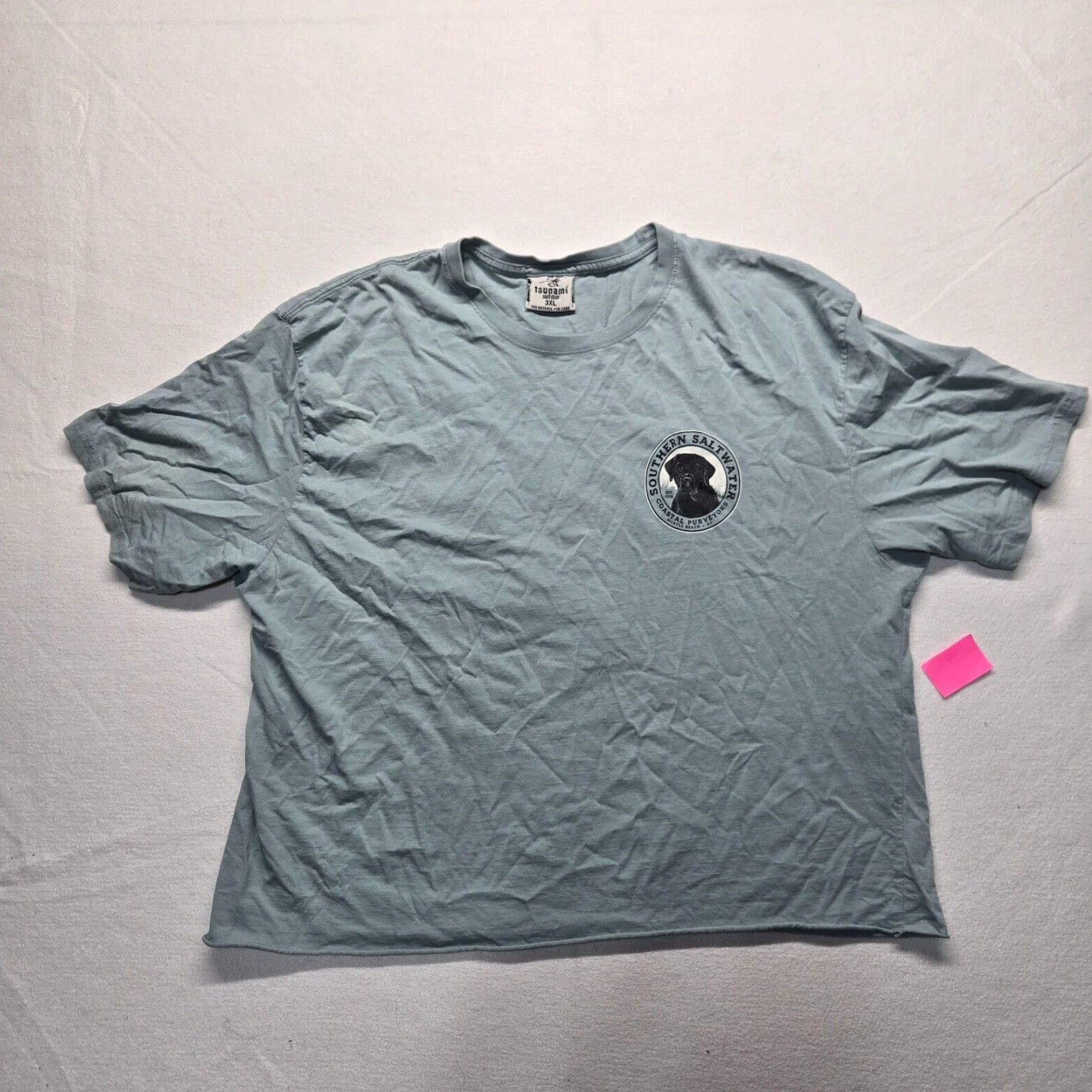Vintage Coastal Outfitters Women's Blue Short Sleeve Cropped T-Shirt 3XL Size XXL / US 16-18 / IT 52-54 - 2 Thumbnail
