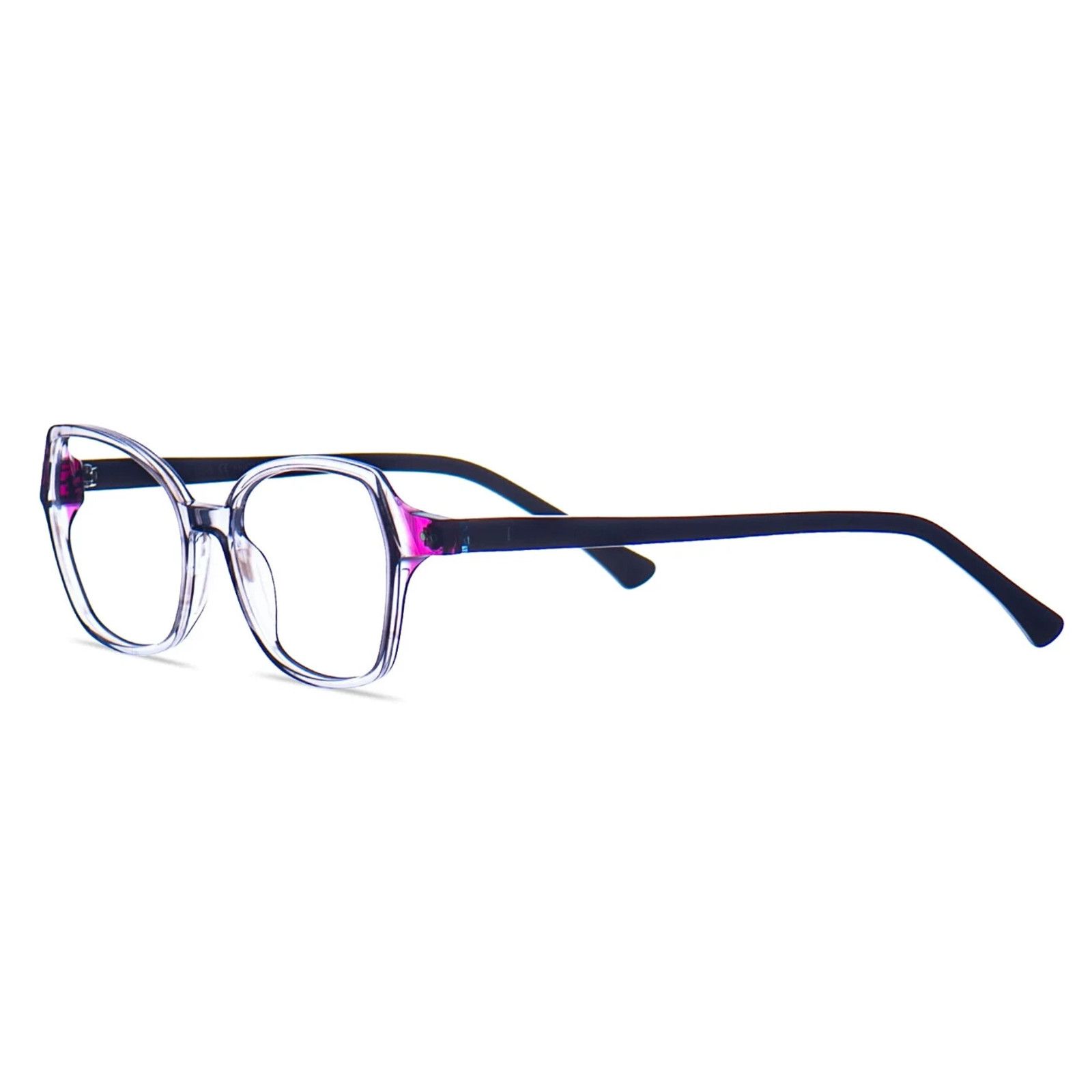 NW 77TH FIREPLACE HAZE GREY PURPLE FRAMES EYEGLASSES