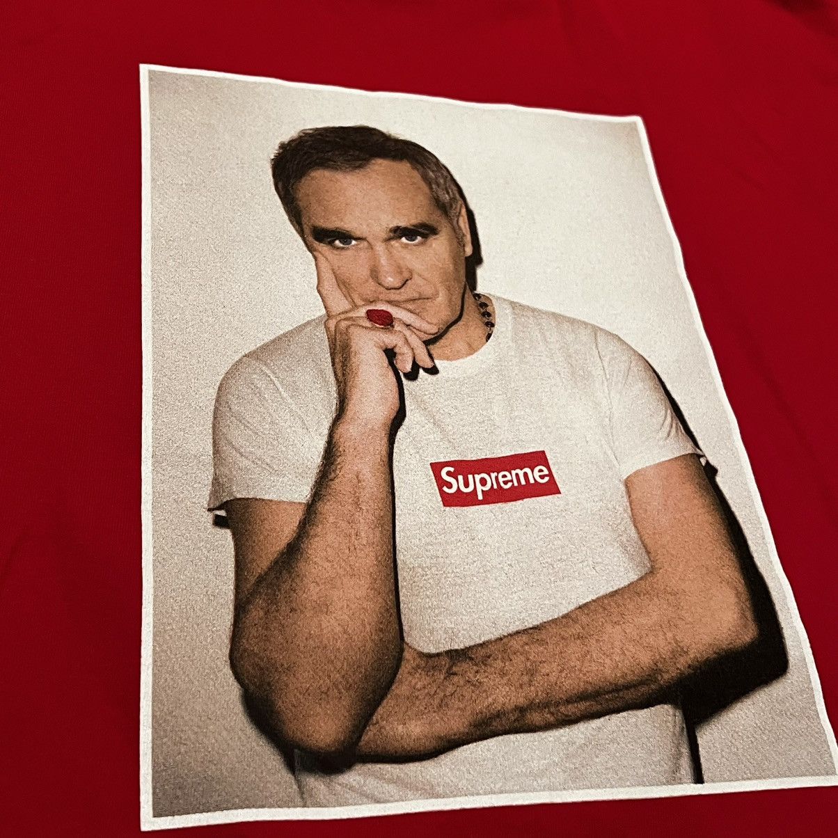 Supreme Supreme Morrissey Tee Photo Tee Size US XL / EU 56 / 4 - 11 Thumbnail