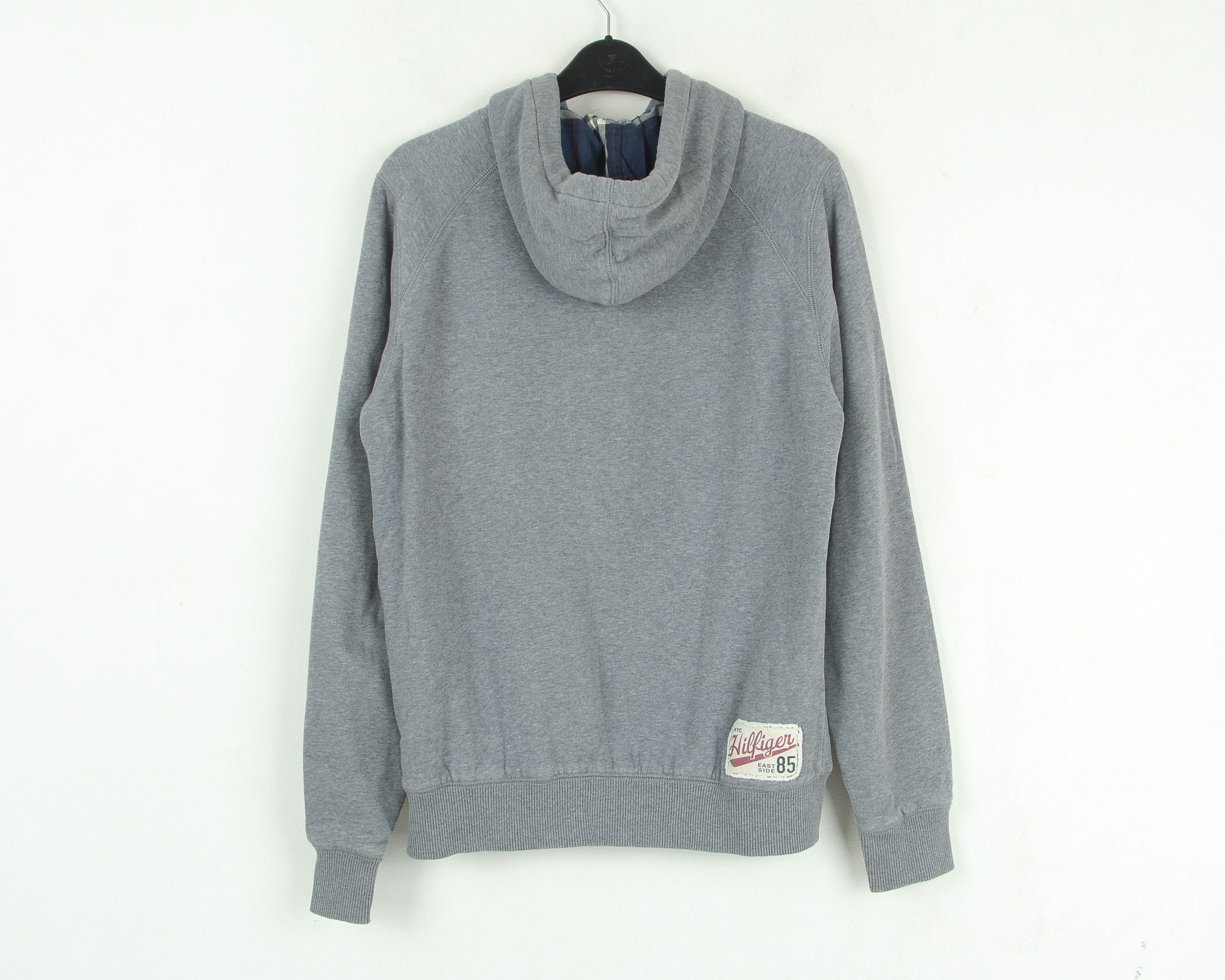 Tommy Hilfiger Men's Hooded Sweatshirt S Jumper Jacket Grey Cotton Size US S / EU 44-46 / 1 - 4 Thumbnail