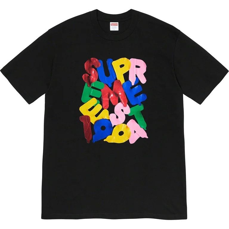 Supreme Supreme Balloons Tee 'Black' Size US XL / EU 56 / 4 - 1 Thumbnail