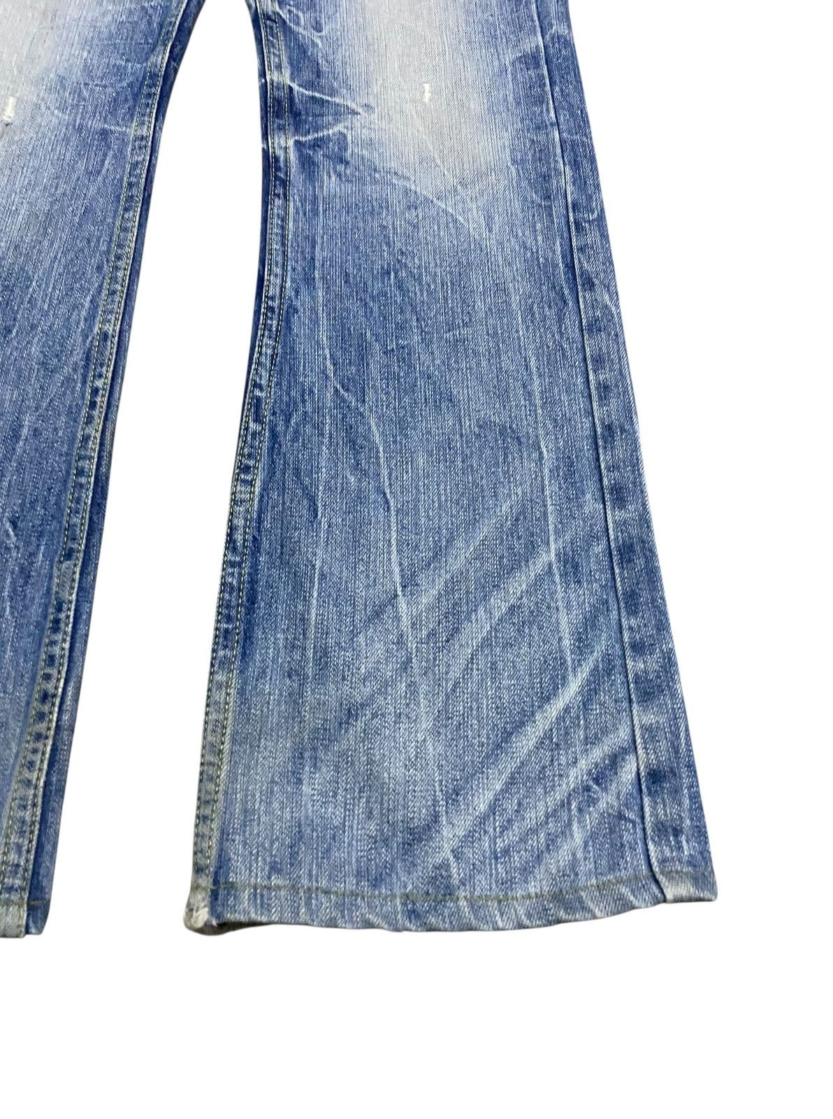Japanese Brand Rare Vintage Japanese Brand Red Pepper Flared Jeans 1990s Size US 30 / EU 46 - 6 Thumbnail