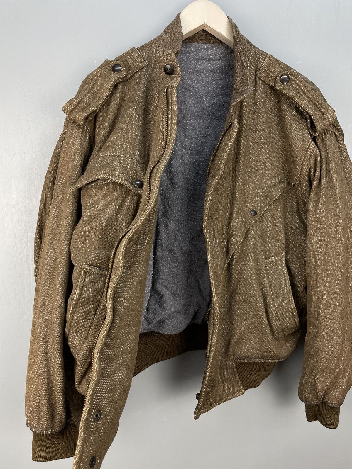 Japanese Brand Vintage Jun Men bomber jacket Size US M / EU 48-50 / 2 - 4 Thumbnail