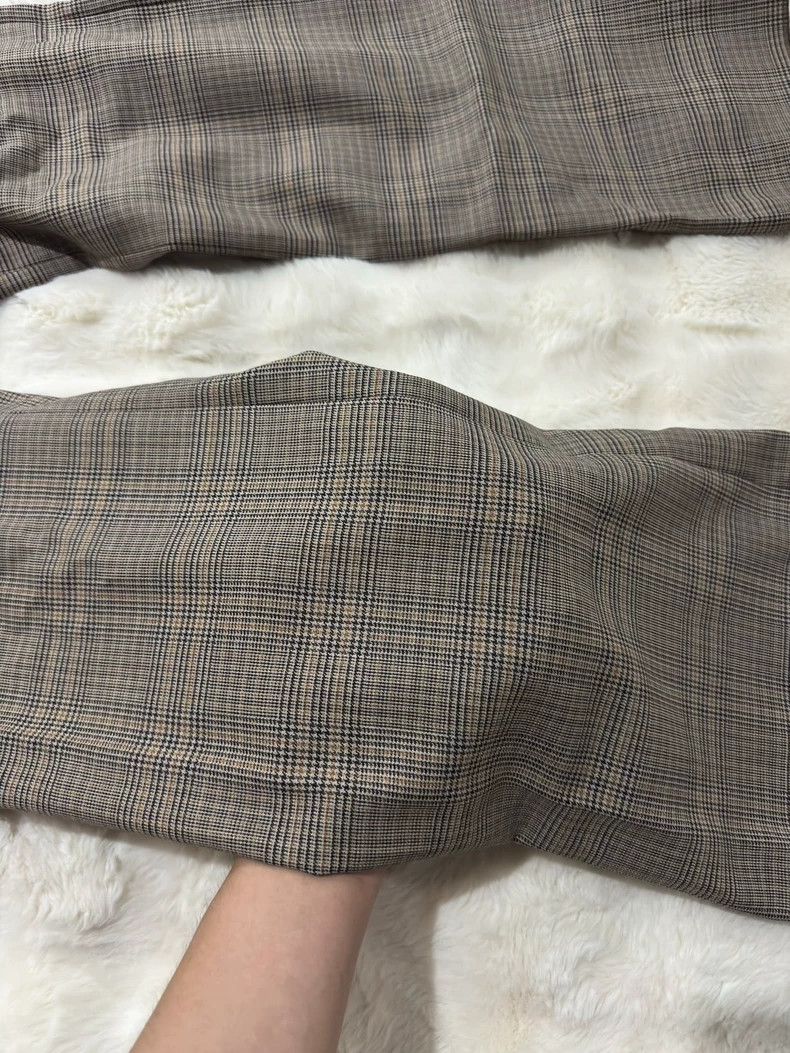 Celine Celine Wool plaid bell bottoms trousers Size US 32 / EU 48 - 6 Thumbnail