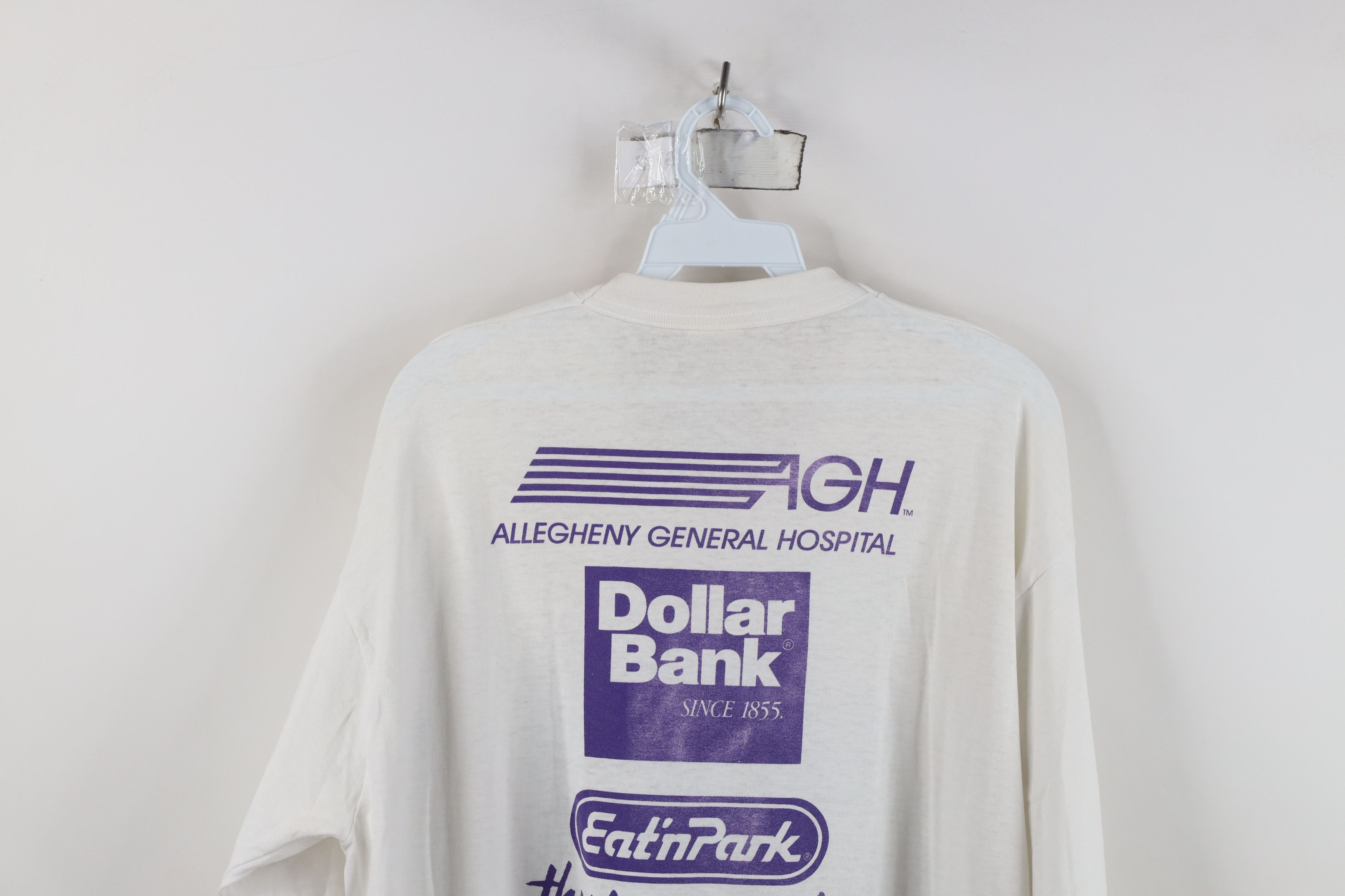 Vintage Vintage 90s Great Race Road Running Long Sleeve T-Shirt USA Size US XL / EU 56 / 4 - 13 Thumbnail