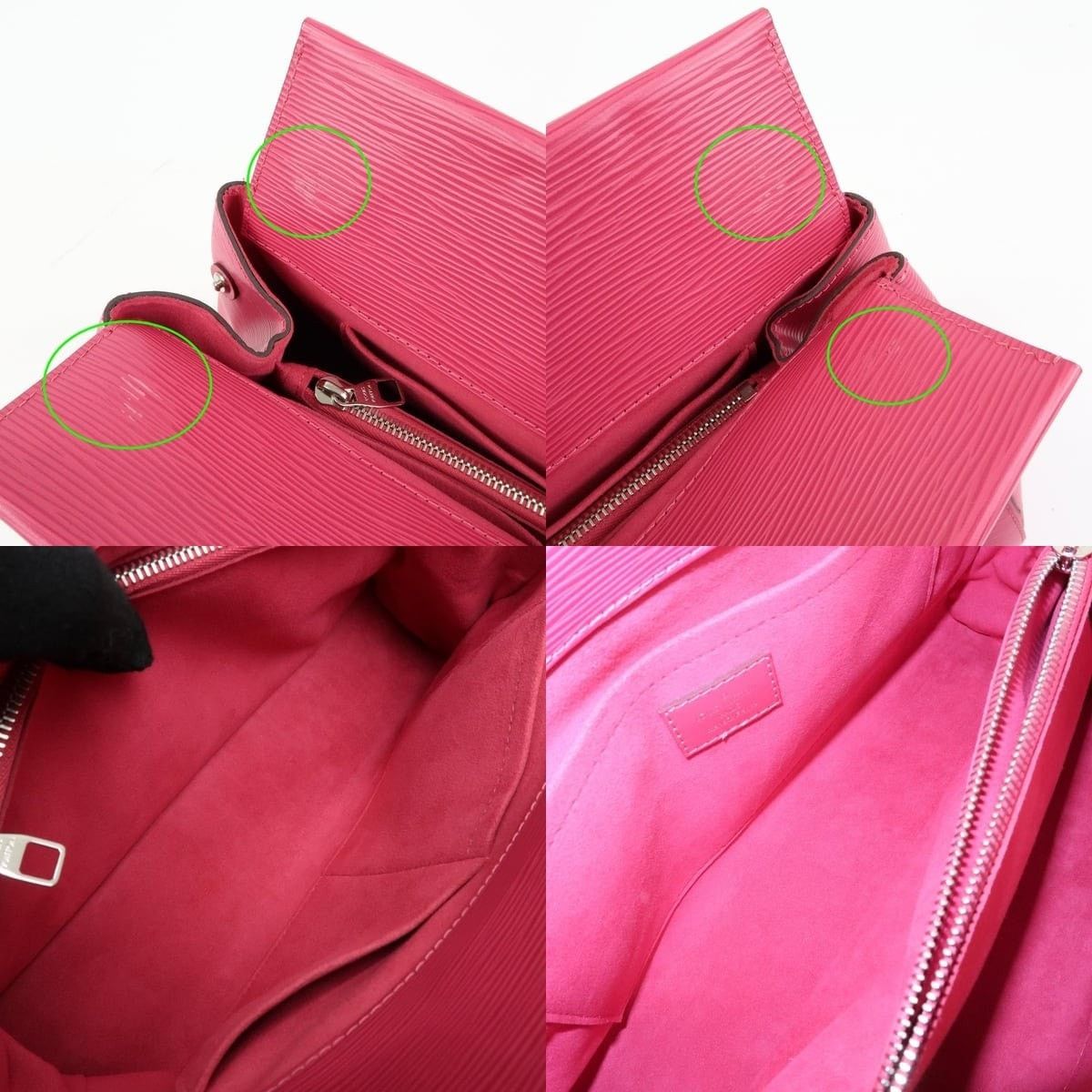 Louis Vuitton Louis Vuitton Epi Marly BB Satchel Pink Size ONE SIZE - 7 Thumbnail