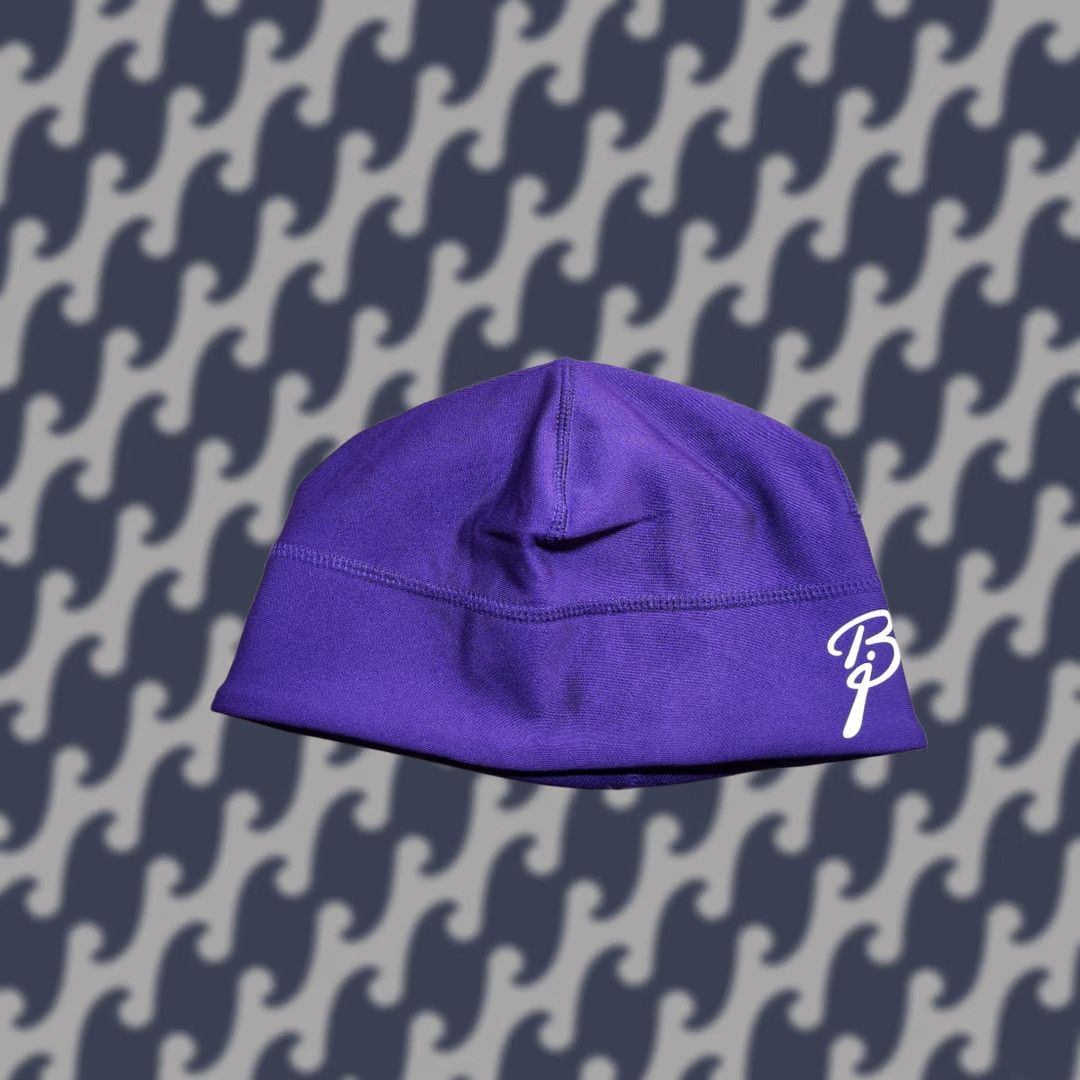 Vintage Bjorn Daehlie Purple Hat Ski Cap One Size Winter Cross Country Biathlon Thermal Beanie Mens Womens Unisex Adults Size ONE SIZE - 1 Thumbnail