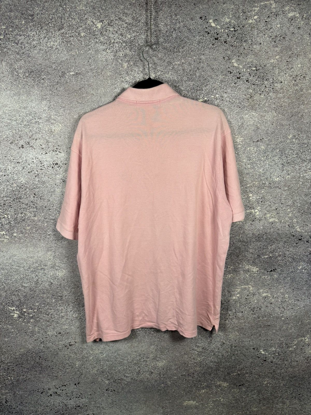 Burberry × Vintage Vintage Burberrys Pink Logos Polos 2XLarge Oldmoney Size US XXL / EU 58 / 5 - 11 Thumbnail