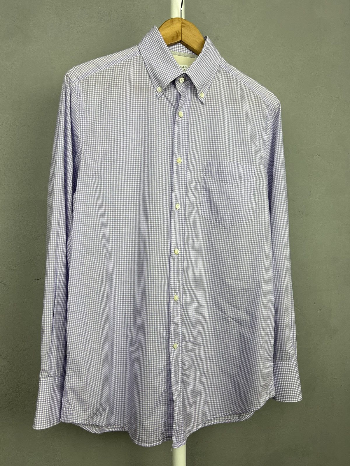 Brunello Cucinelli Brunello Cucinelli cotton shirt mens size-S Size US S / EU 44-46 / 1 - 2 Thumbnail