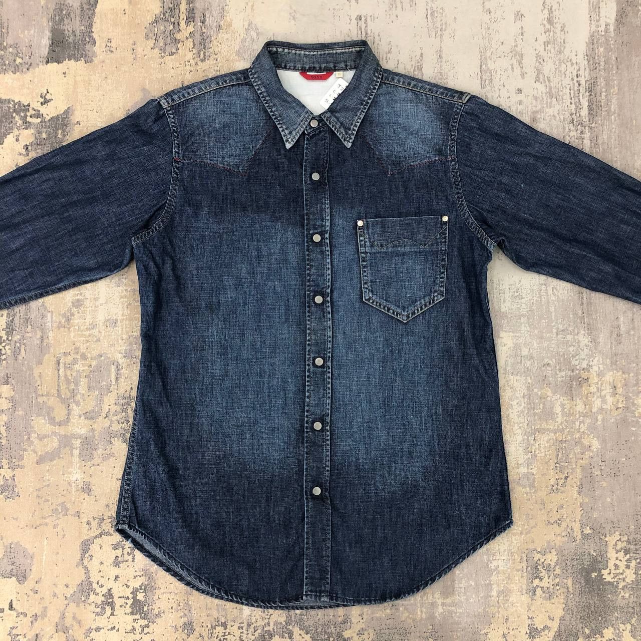 Edwin T279 EDWIN 503S WESTERN DENIM SHIRTS Size US M / EU 48-50 / 2 - 2 Thumbnail