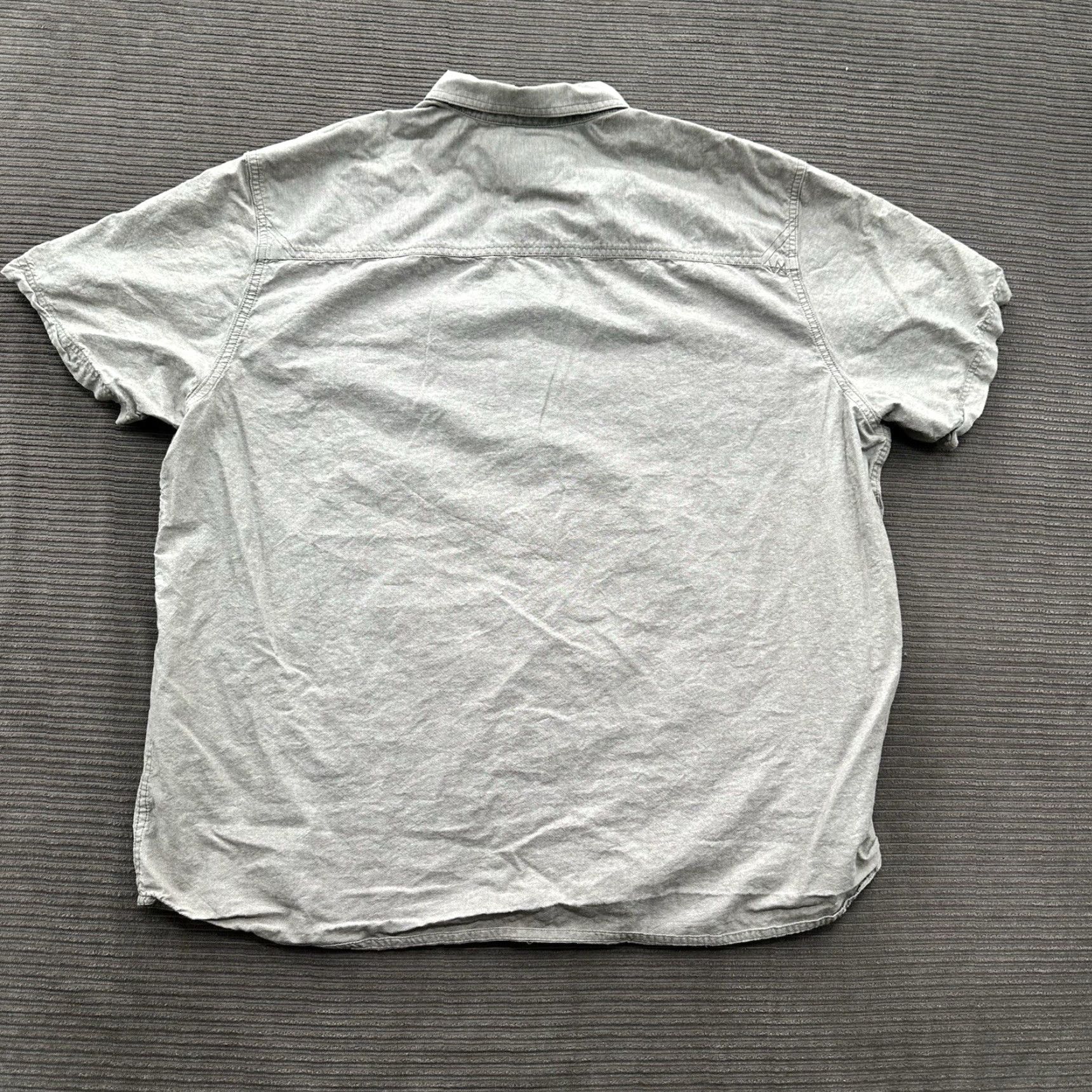 Vintage 5.11 Tactical Shirt Men 2XL Gray Cotton Button-Up Short Sleeve Outdoor Casual Pockets Global Outdoor Authority Mens Regular Size US XXL / EU 58 / 5 - 2 Thumbnail