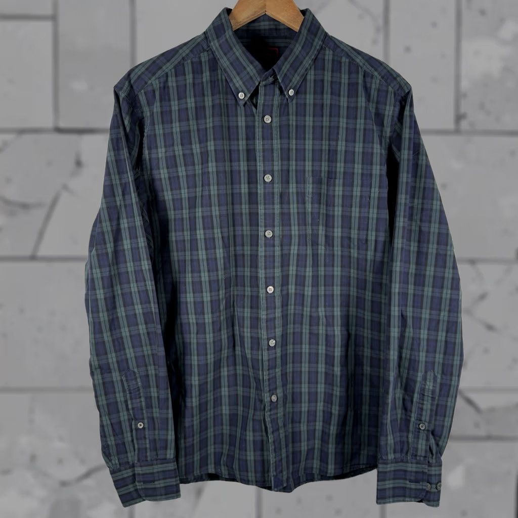 UNTUCKit UNTUCKit Plaid Button-Down Shirt Mens Size L Long Sleeve Multicolor Size US L / EU 52-54 / 3 - 1 Thumbnail