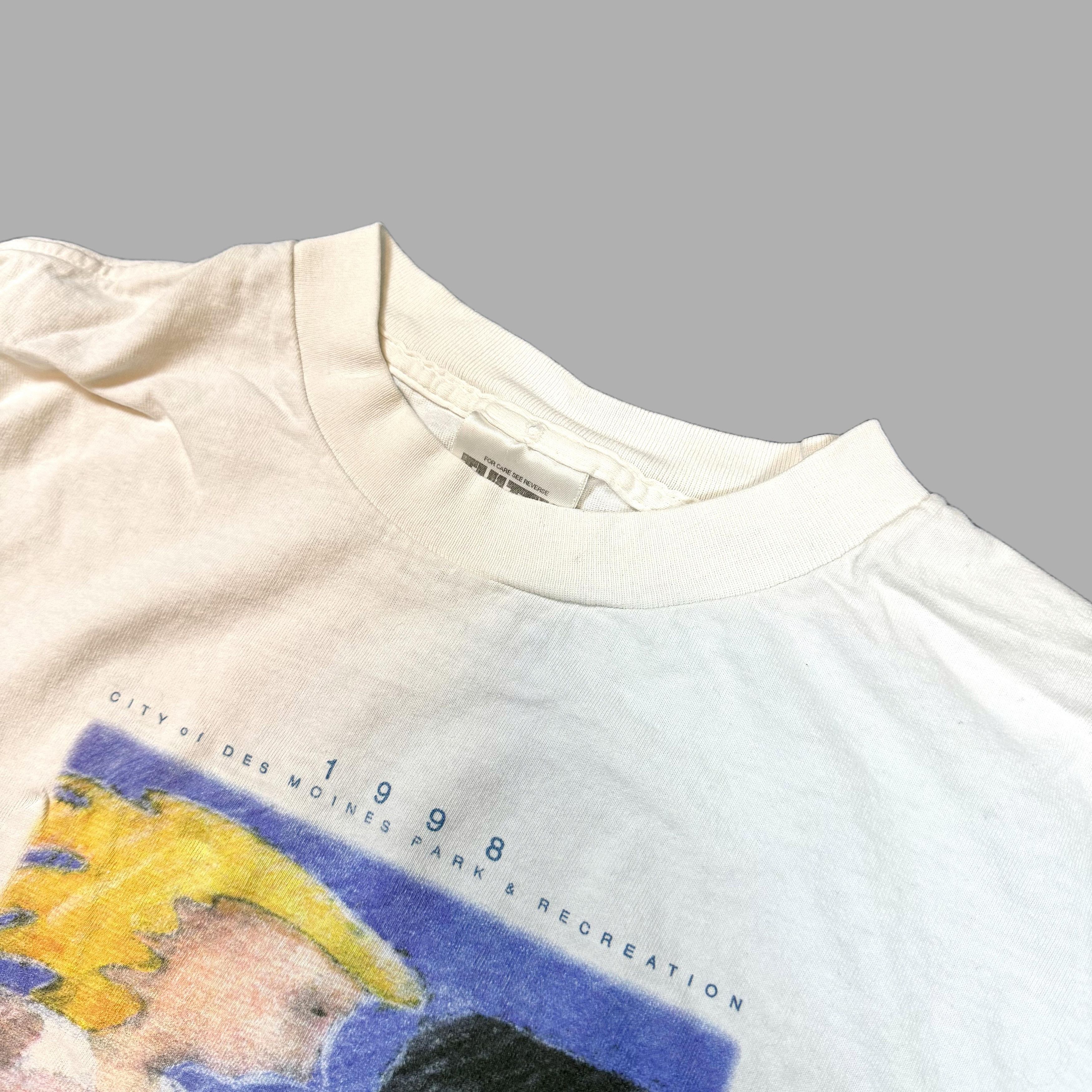 Vintage Vintage 1998 Tultex Waterland 5K Run Fun Walk Tee Large Size US L / EU 52-54 / 3 - 5 Thumbnail