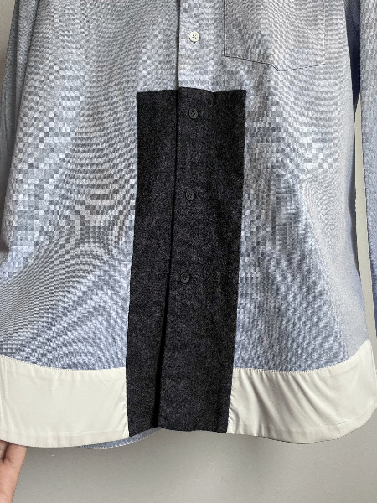 OAMC OAMC color block buttoned up shirt Size US M / EU 48-50 / 2 - 4 Thumbnail