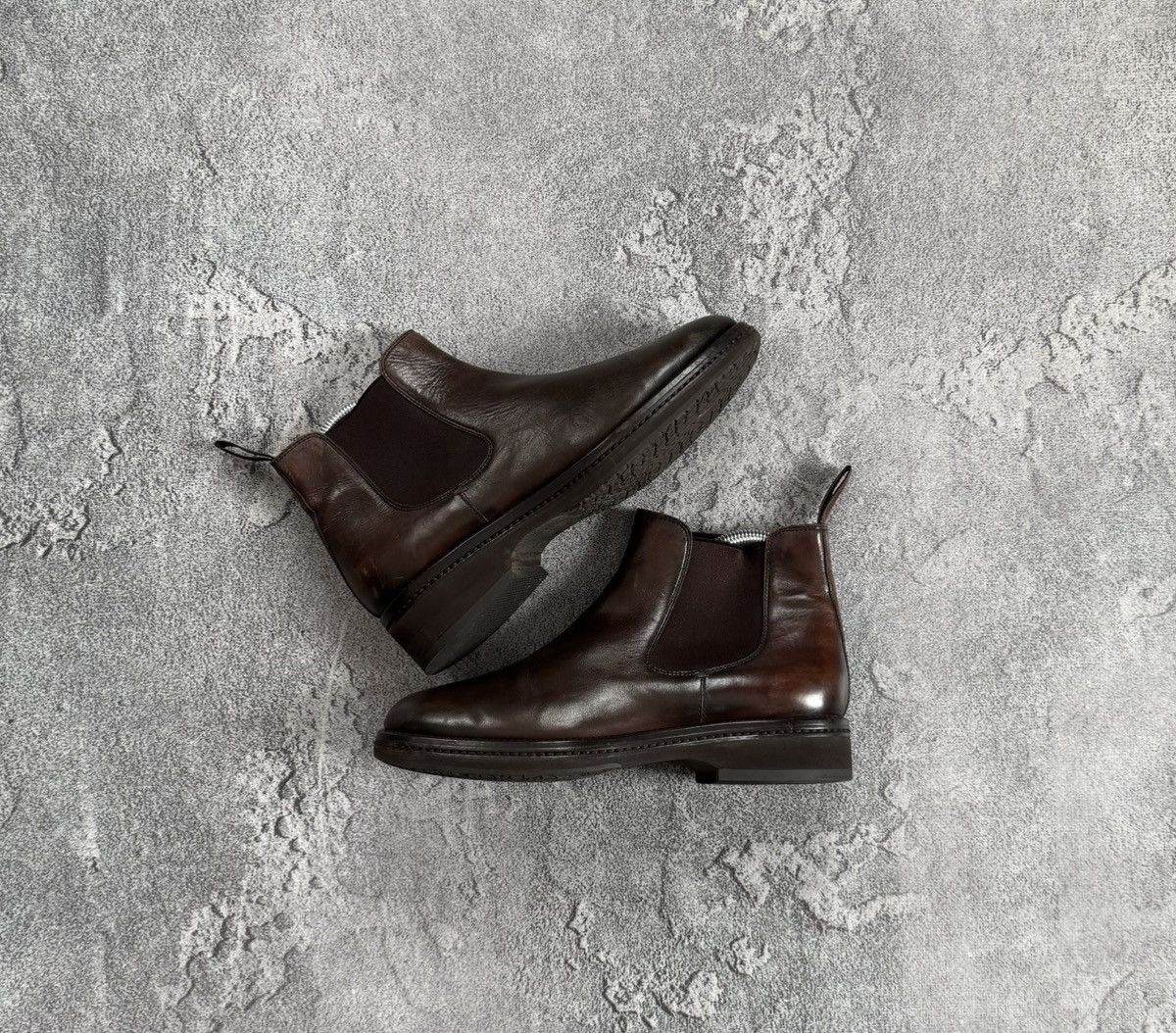 Santoni Santoni Women’s Brown Leather Chelsea Boots – Size EU 38 Size US 8 / IT 38 - 1 Thumbnail