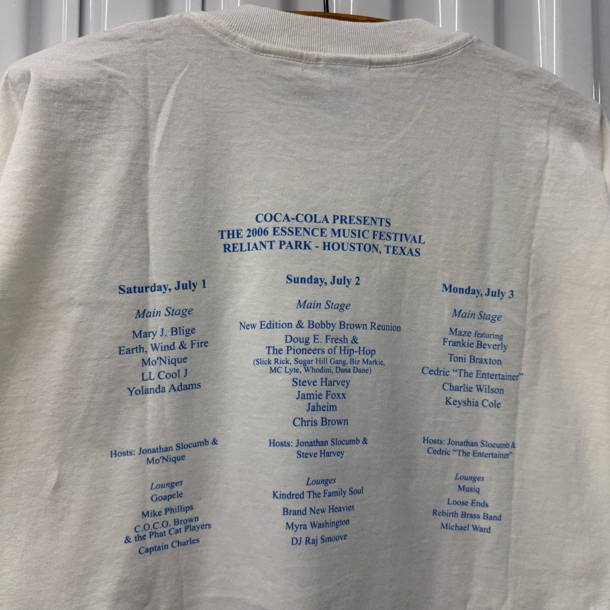 RARE 2006 Essence Music Festival LL Cool J Earth Wind & Fire