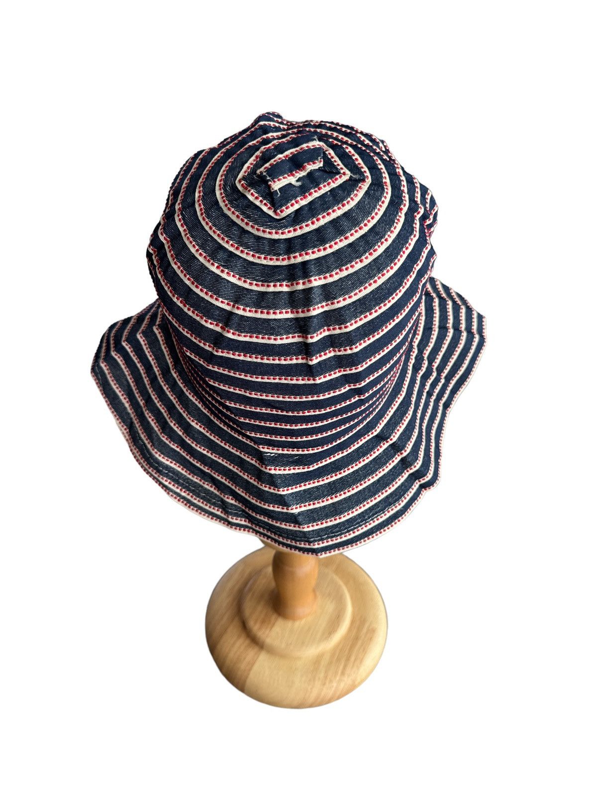Japanese Brand × Vintage REMPLIR SELVEDGE SWIRL HAT Size ONE SIZE - 4 Thumbnail