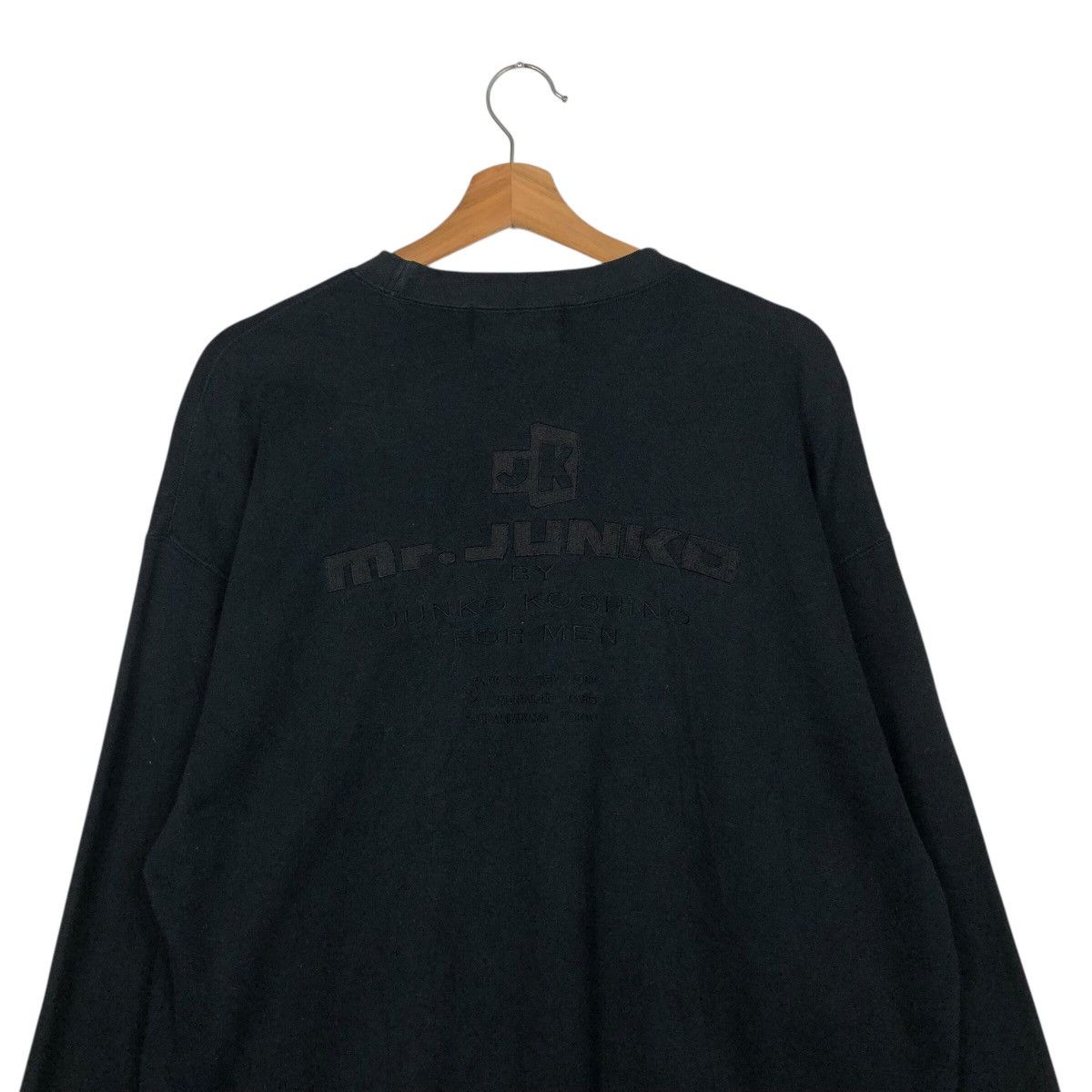 Japanese Brand Mr Junko Vintage Boutique Label Embroidered Sweater Size US L / EU 52-54 / 3 - 10 Thumbnail