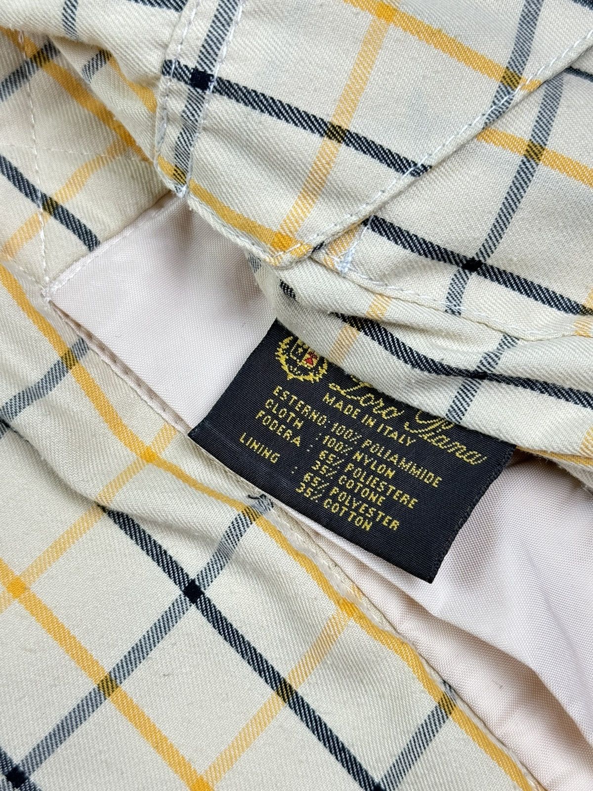 Loro Piana Vintage leather/nylon jacket Loro Piana Horsey original item Size US L / EU 52-54 / 3 - 6 Thumbnail