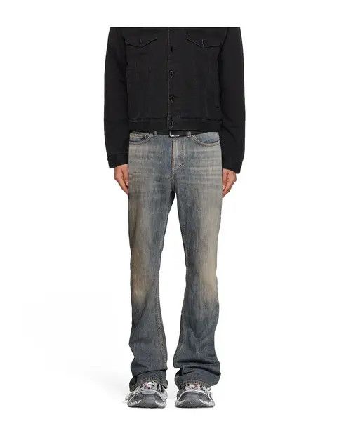Japanese Brand × Jean American washed retro men'sstreet versatile flared jeans Size US 32 / EU 48 - 2 Thumbnail