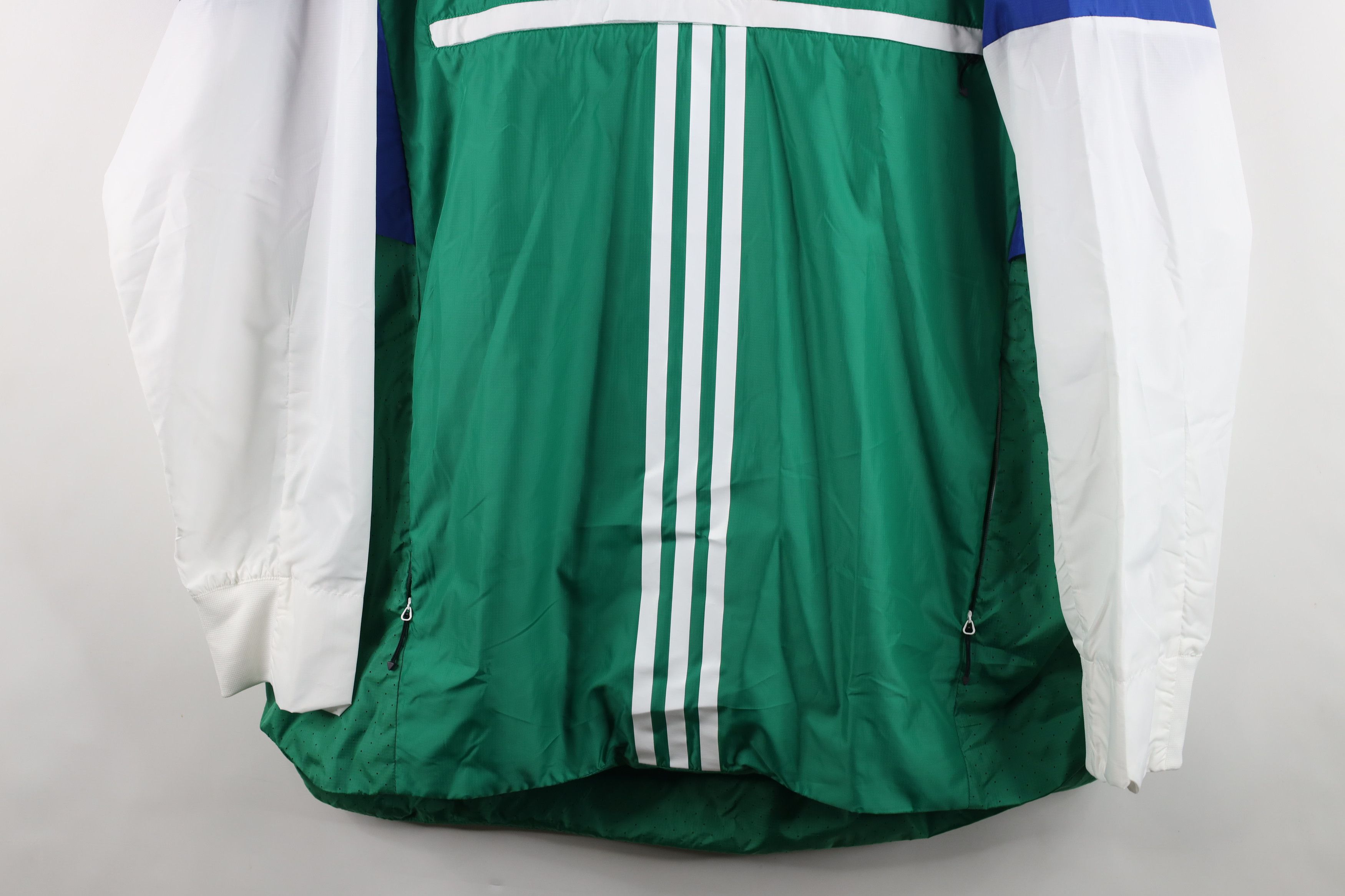 Adidas New Adidas Color Block Hooded Anorak Windbreaker Jacket Size US XL / EU 56 / 4 - 3 Thumbnail