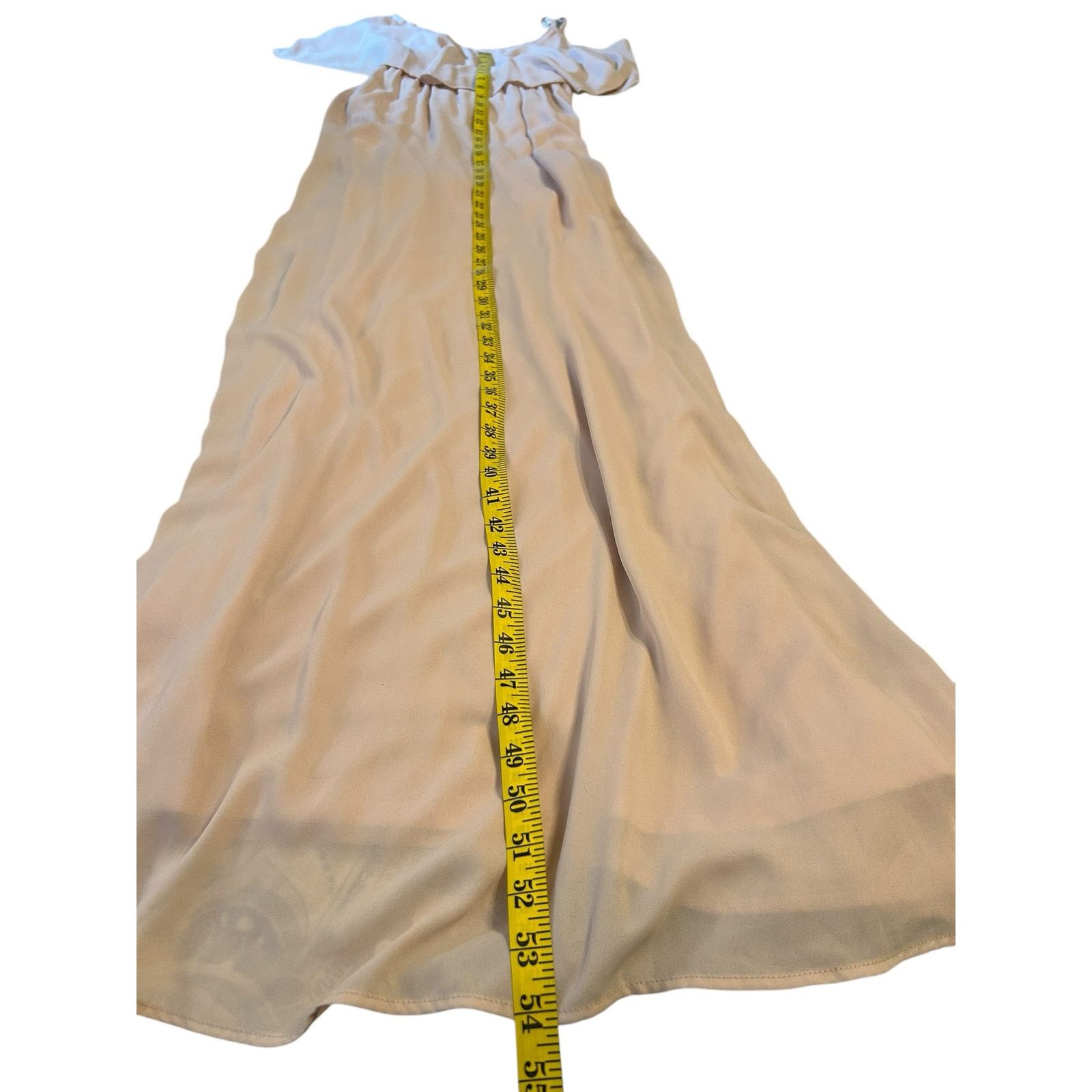 Show Me Your MuMu Show Me Your Mumu Blush Caitlyn Ruffle Dress - Size Small Size S / US 4 / IT 40 - 6 Thumbnail