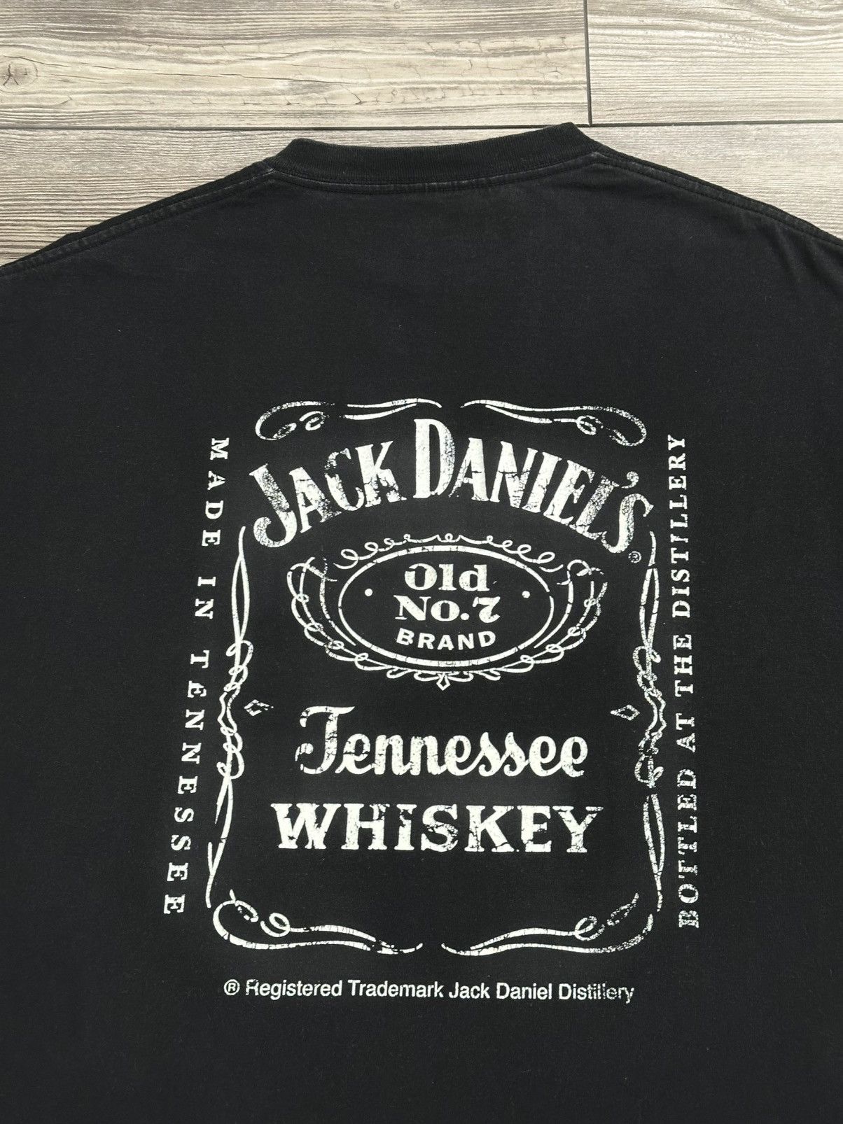 Vintage Vintage 90’s Jack Daniel’s Tennessee Whiskey T Shirt Size US XL / EU 56 / 4 - 4 Thumbnail