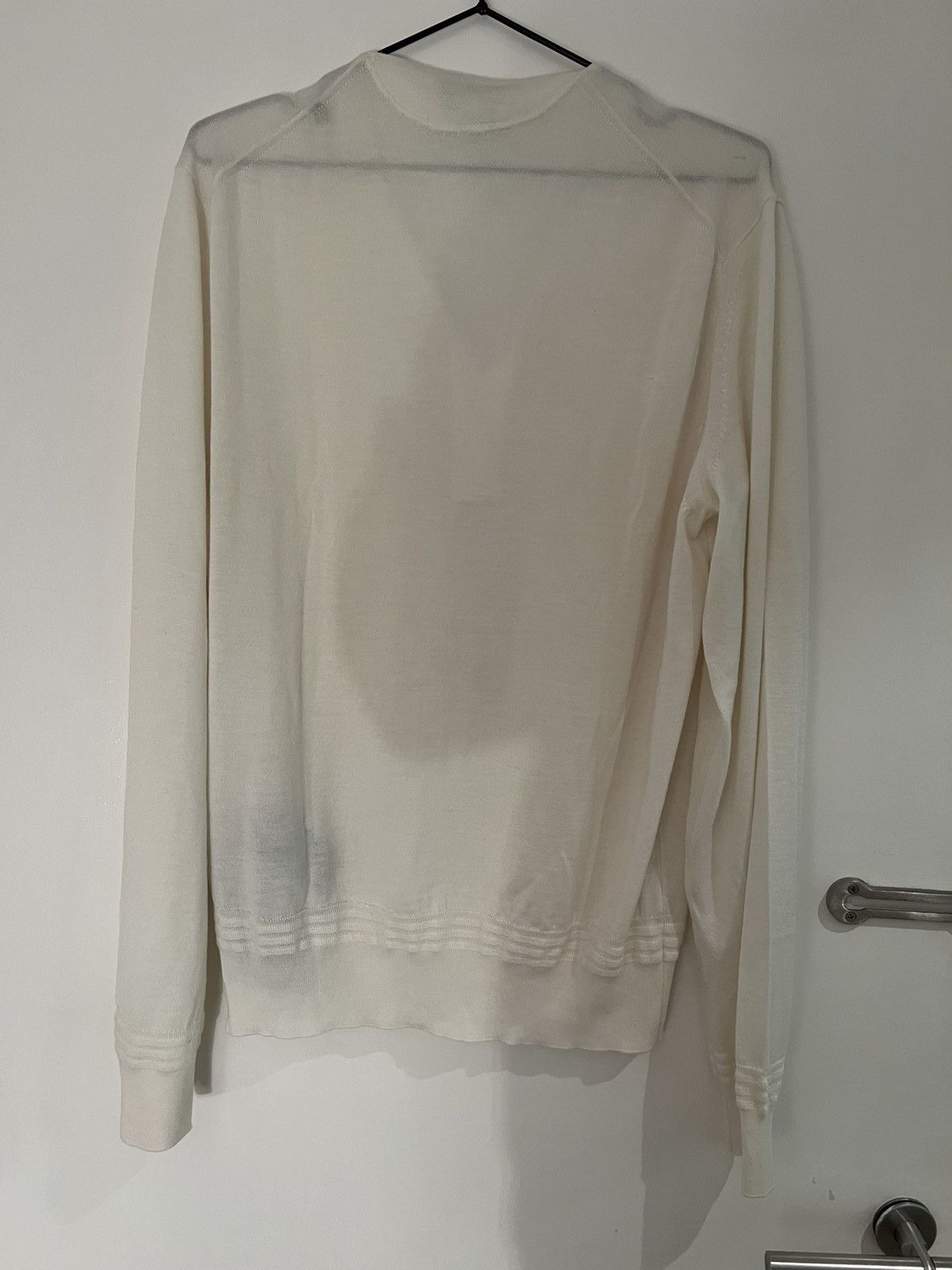 Tom Ford Tom Ford V Neck 70% Cashmere beige Size 52 Sweater Jumper Size US L / EU 52-54 / 3 - 6 Thumbnail