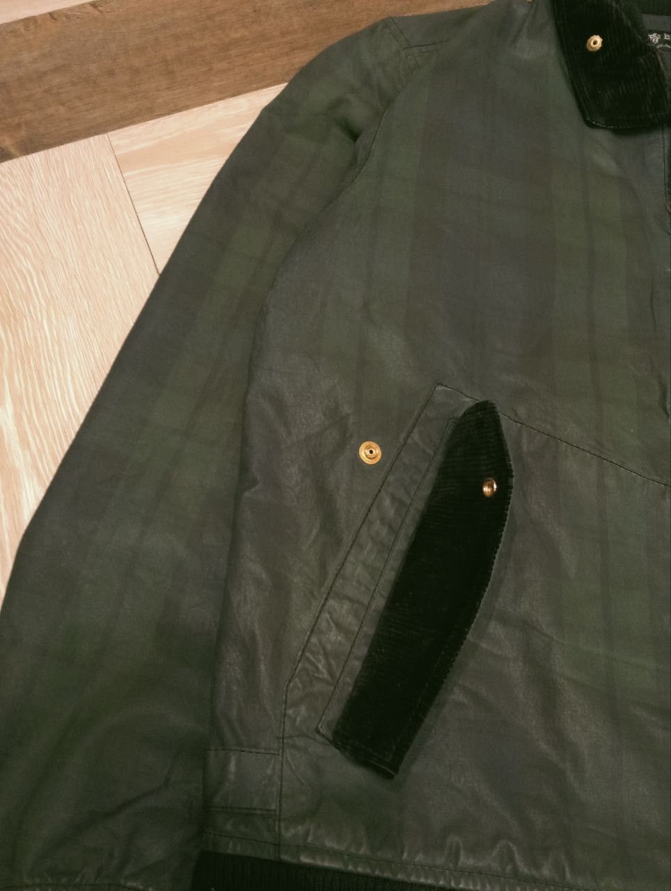 Beams Japan BEAMS JAPAN WAXED JACKET - SIZE L Size US L / EU 52-54 / 3 - 4 Thumbnail