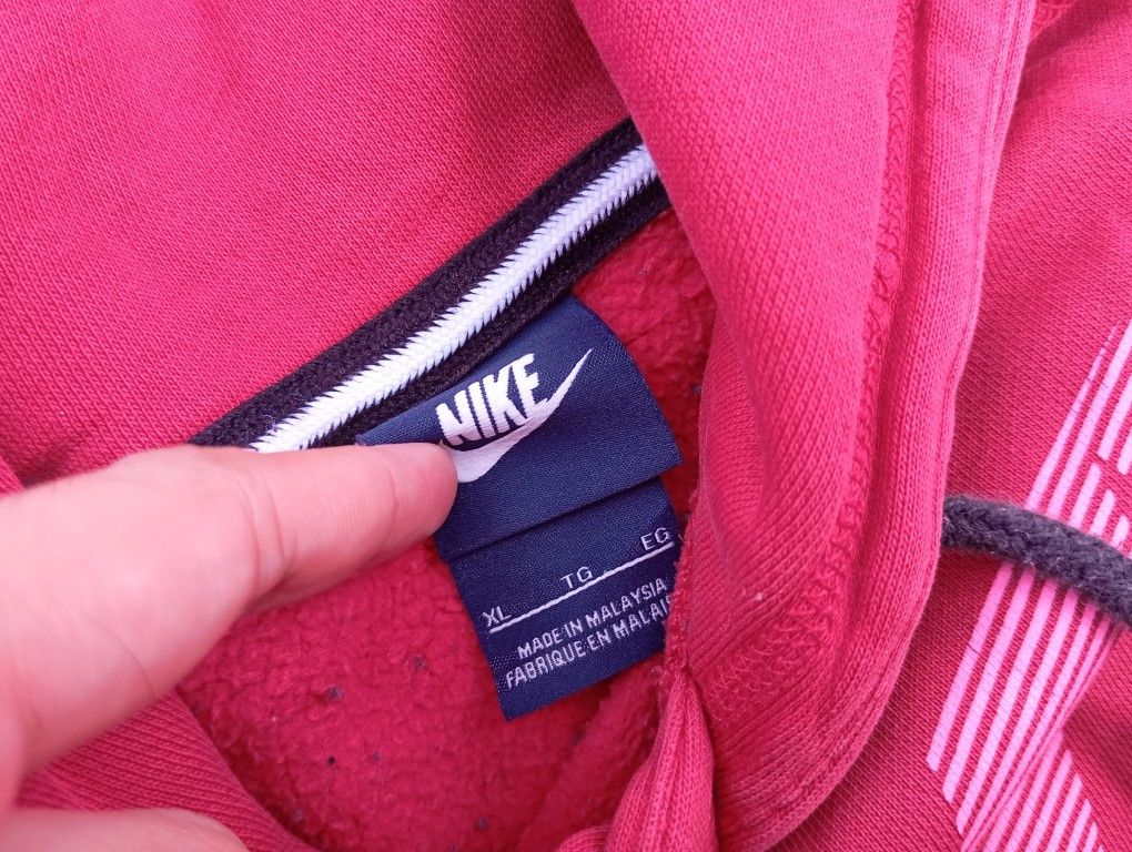 Nike Nike hoodie🎳🎾 Spellout Logo ⚽⚾ Size US XL / EU 56 / 4 - 4 Thumbnail