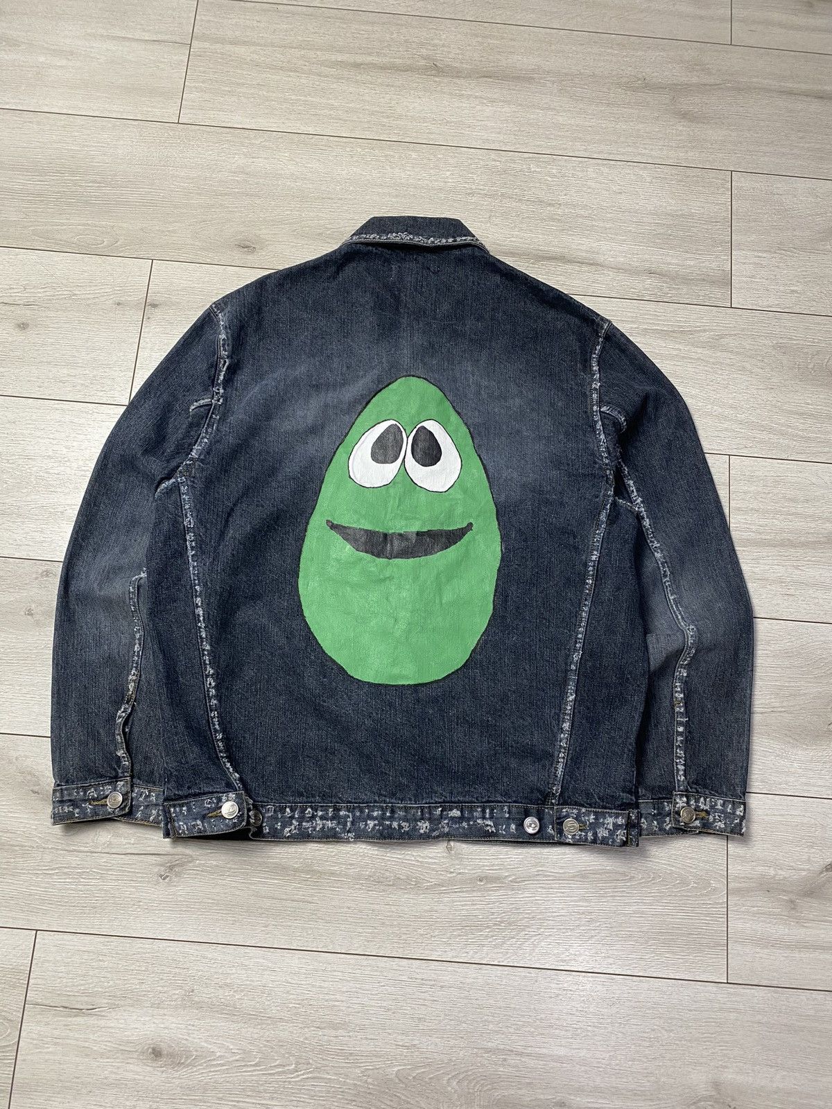 Diesel × Vintage RARE VTG 90s 80s Diesel Denim Jacket Jeans vintage Size US L / EU 52-54 / 3 - 10 Thumbnail