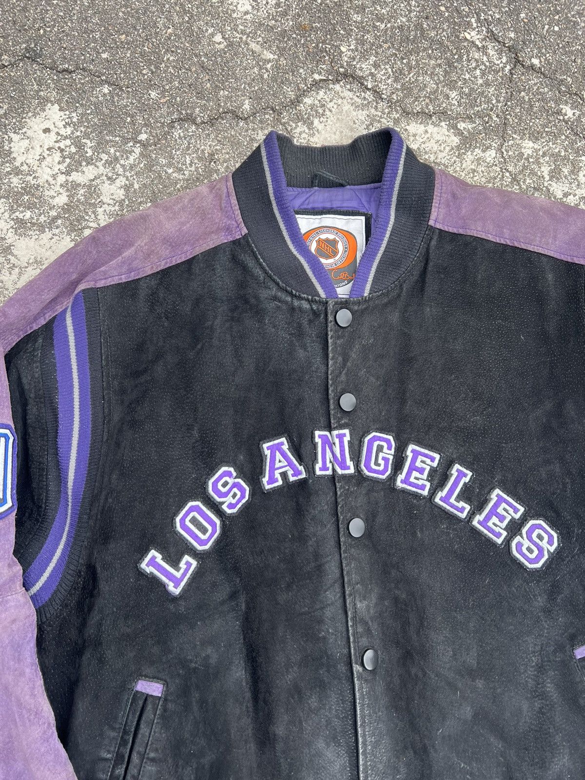 NFL × Vintage Vintage Purple 🏒NFL 🏒KINGS Bomber Size US XXL / EU 58 / 5 - 7 Thumbnail