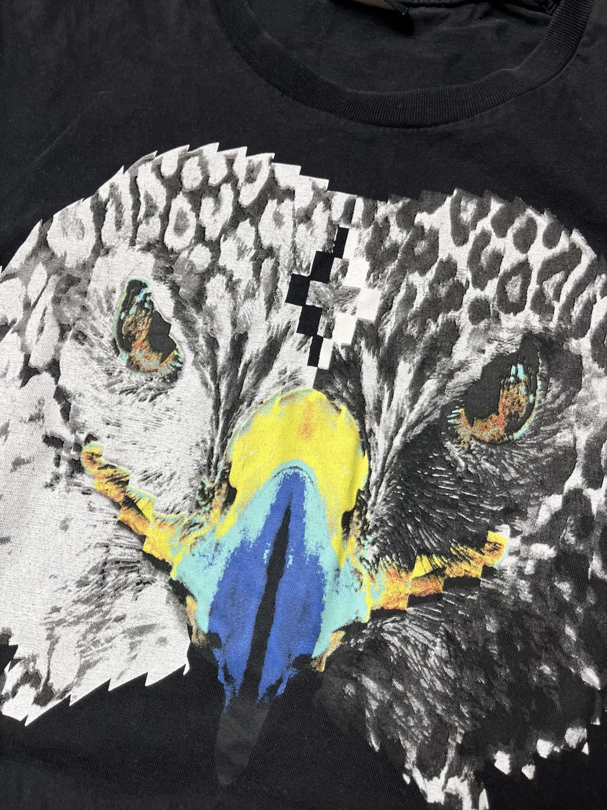 Marcelo Burlon VERY RARE GRAIL Marcelo Burlon Eagle Owl Graphic T-Shirt Size US S / EU 44-46 / 1 - 2 Thumbnail