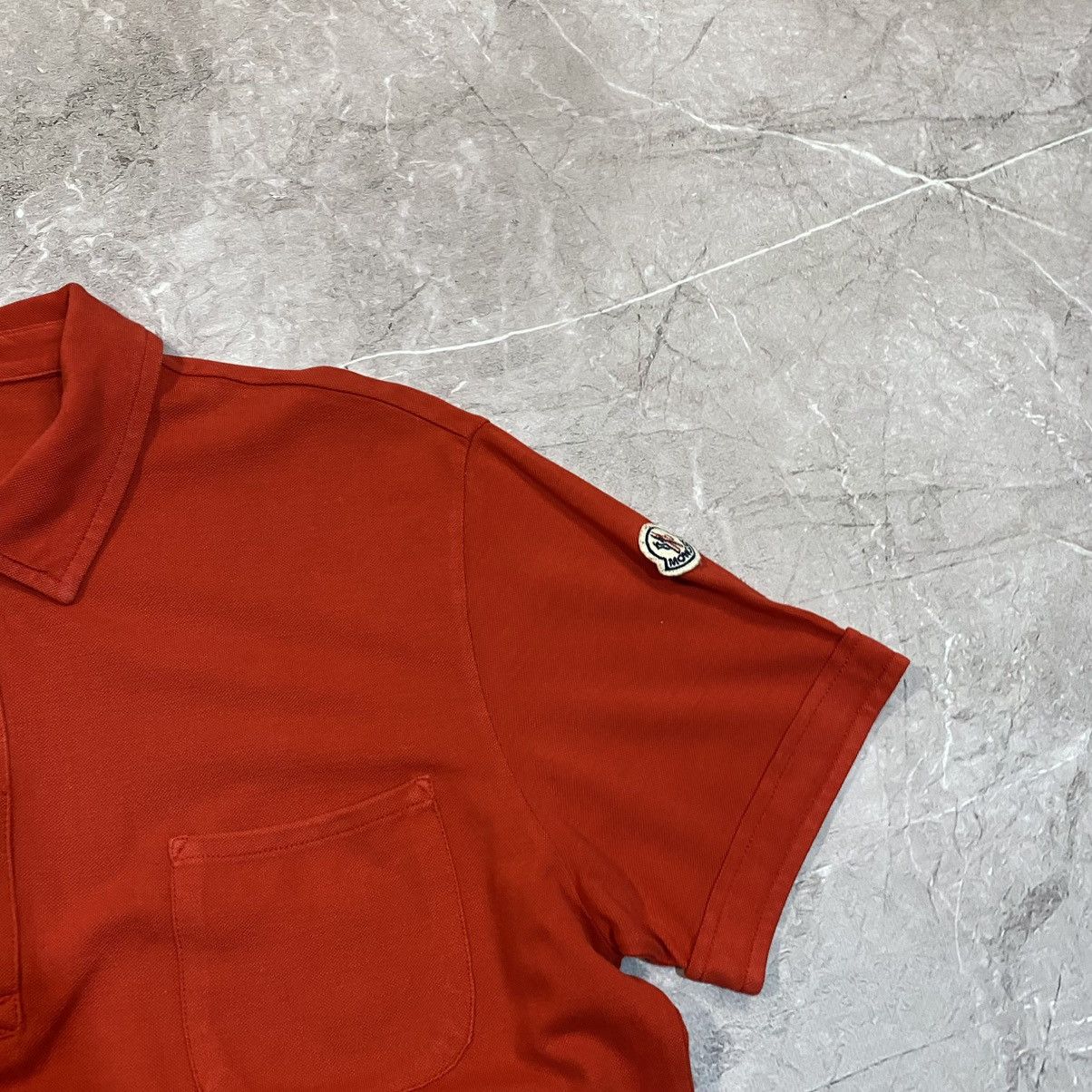 Moncler MONCLER POLO TEE MAGLIA MINI LOGO LUXURY Size US S / EU 44-46 / 1 - 4 Thumbnail