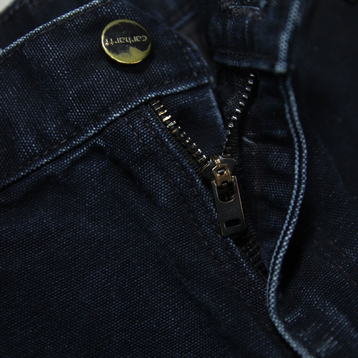 Carhartt RARE Carhartt x Chrysler IFD Faded Black Double Knee Pant Size US 30 / EU 46 - 23 Thumbnail