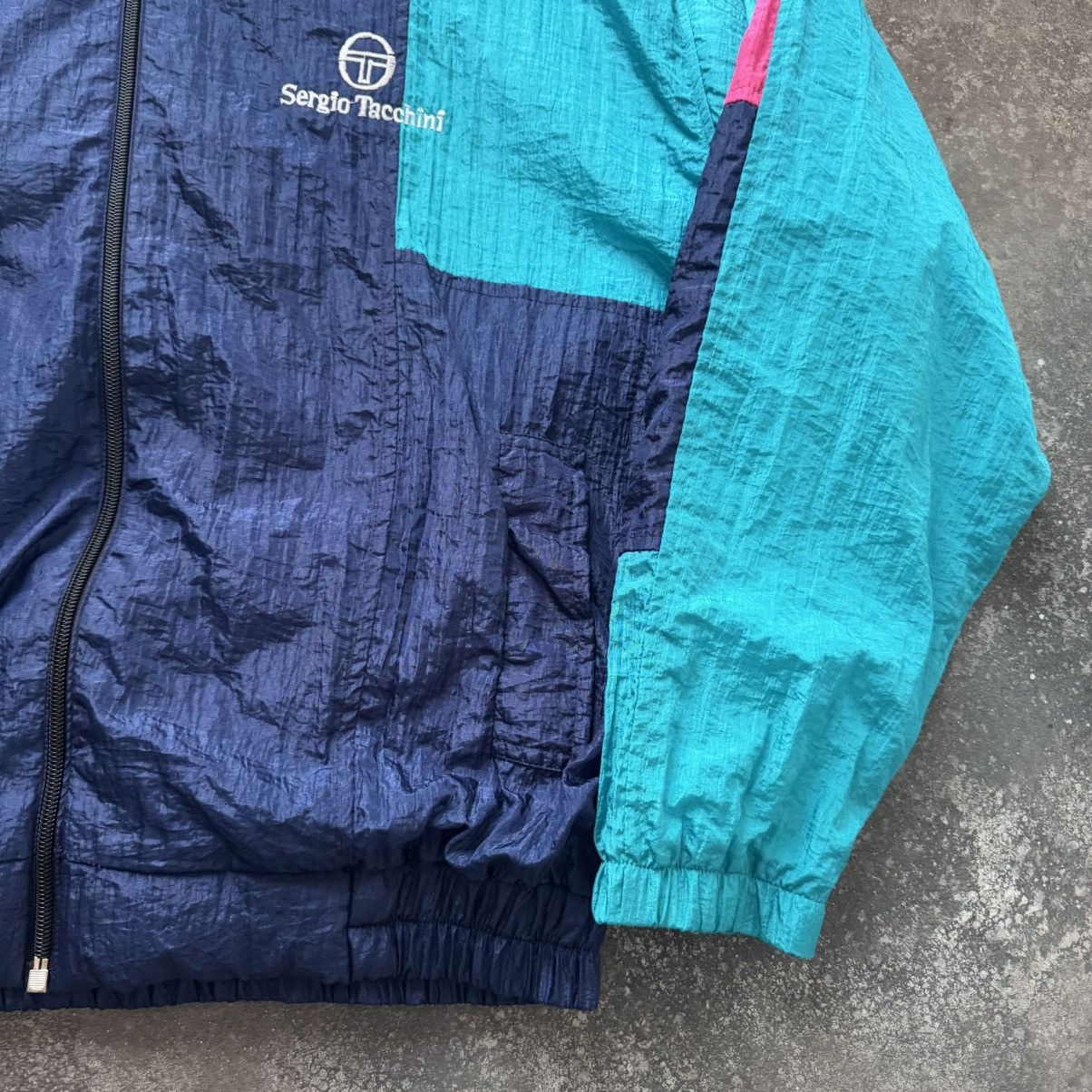 Sergio Tacchini × Vintage 80s Sergio Tacchini Vintage Track Jacket Size US M / EU 48-50 / 2 - 10 Thumbnail