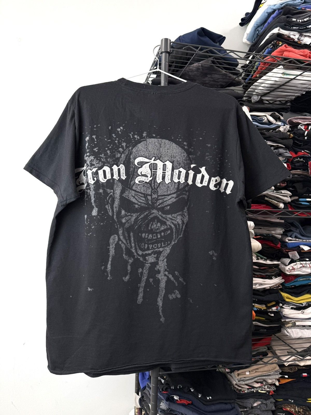 Band Tees Vintage Iron Maiden T Shirt Rock Band Tee Size US L / EU 52-54 / 3 - 2 Thumbnail