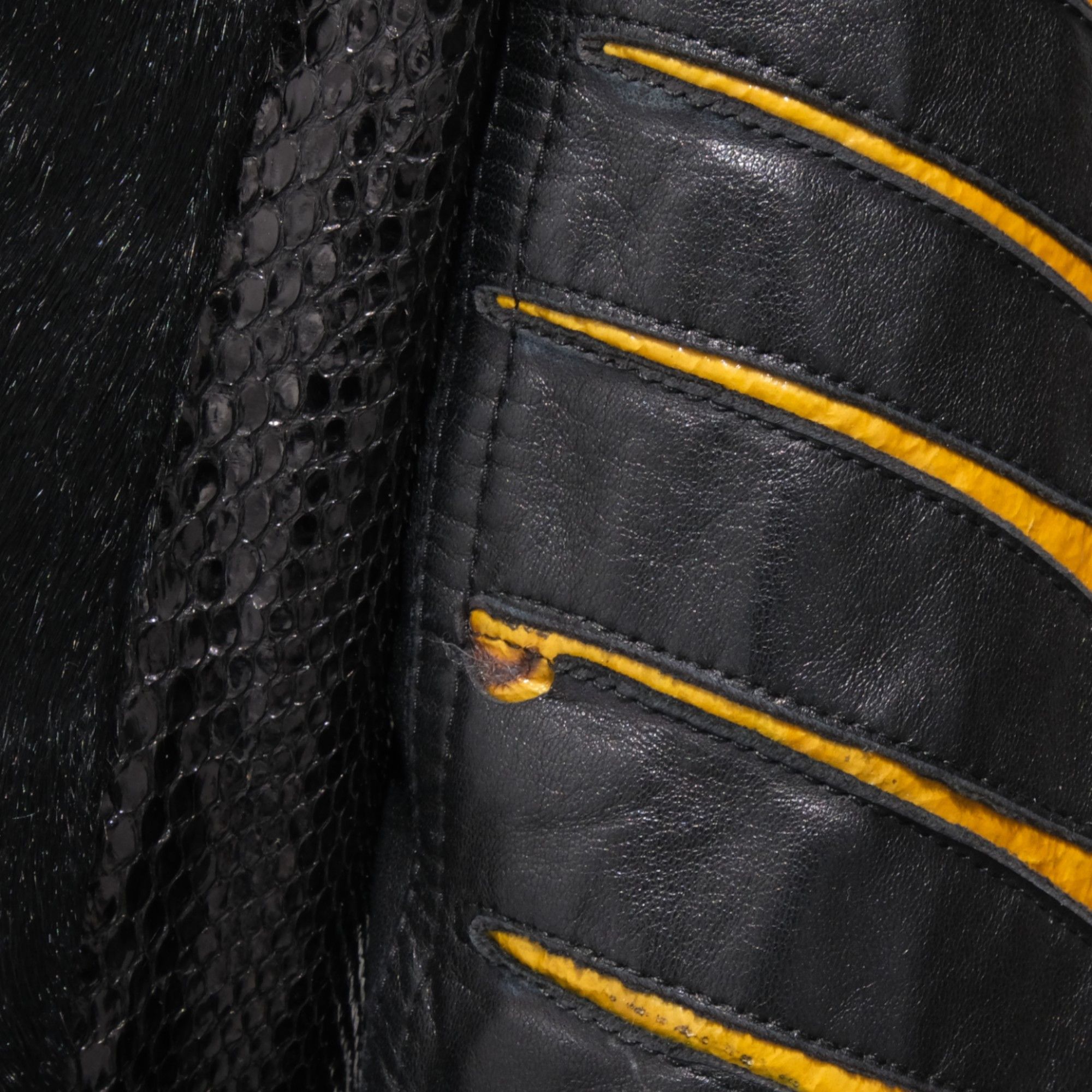 Roberto Cavalli FW2000 ICONIC Skeleton Double Rider Jacket Size M / US 6-8 / IT 42-44 - 7 Thumbnail