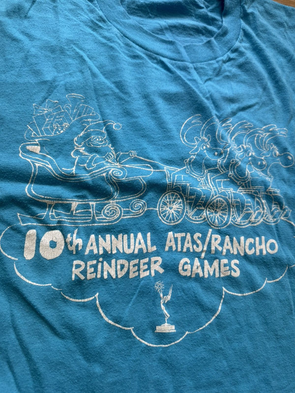 Other Parody Handicapped Wheelchair Reindeer Vintage T-Shirt Size US M / EU 48-50 / 2 - 18 Thumbnail