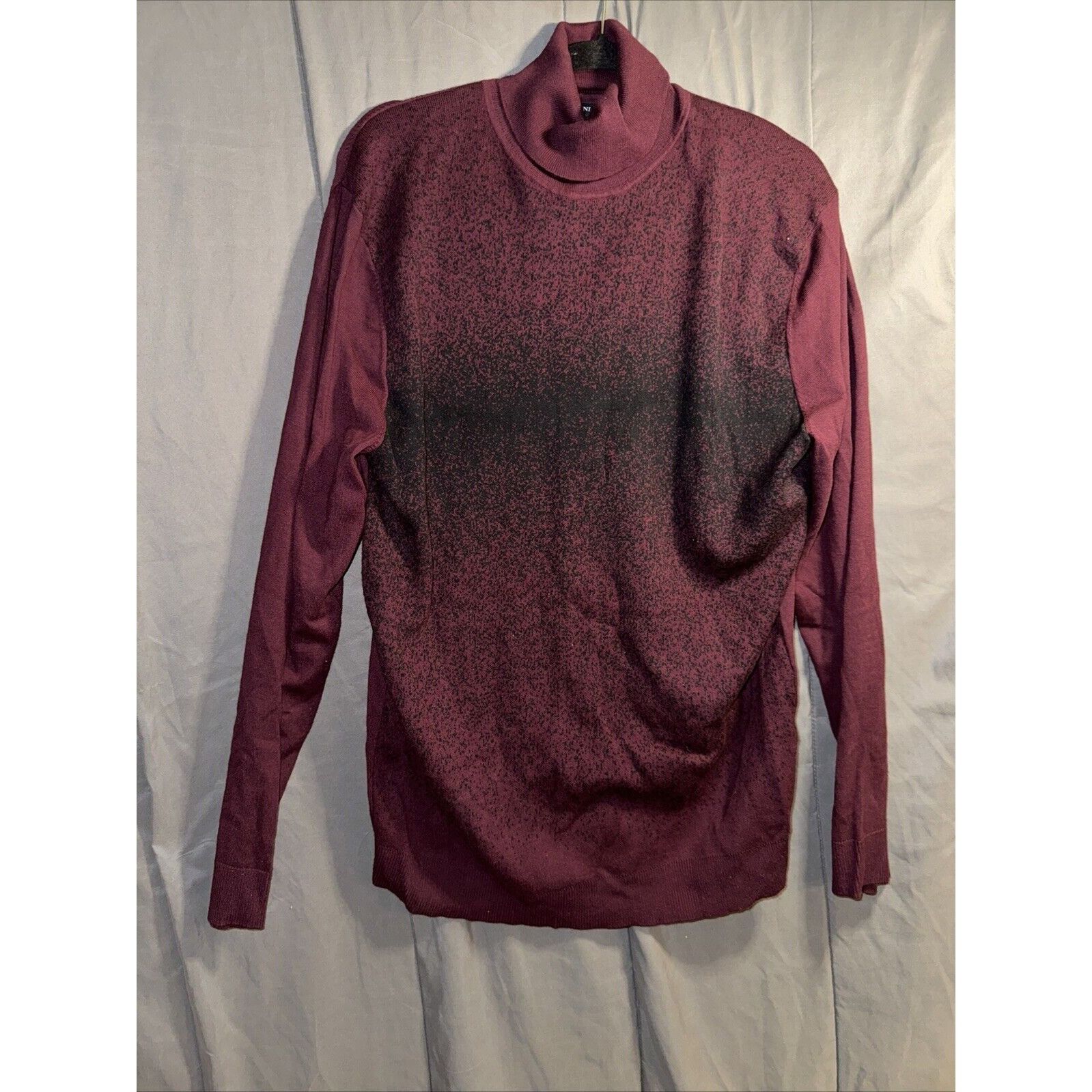 Alfani Alfani Ombré Turtleneck Sweater Womens Unisex Adults Size L Size L / US 10 / IT 46 - 1 Thumbnail