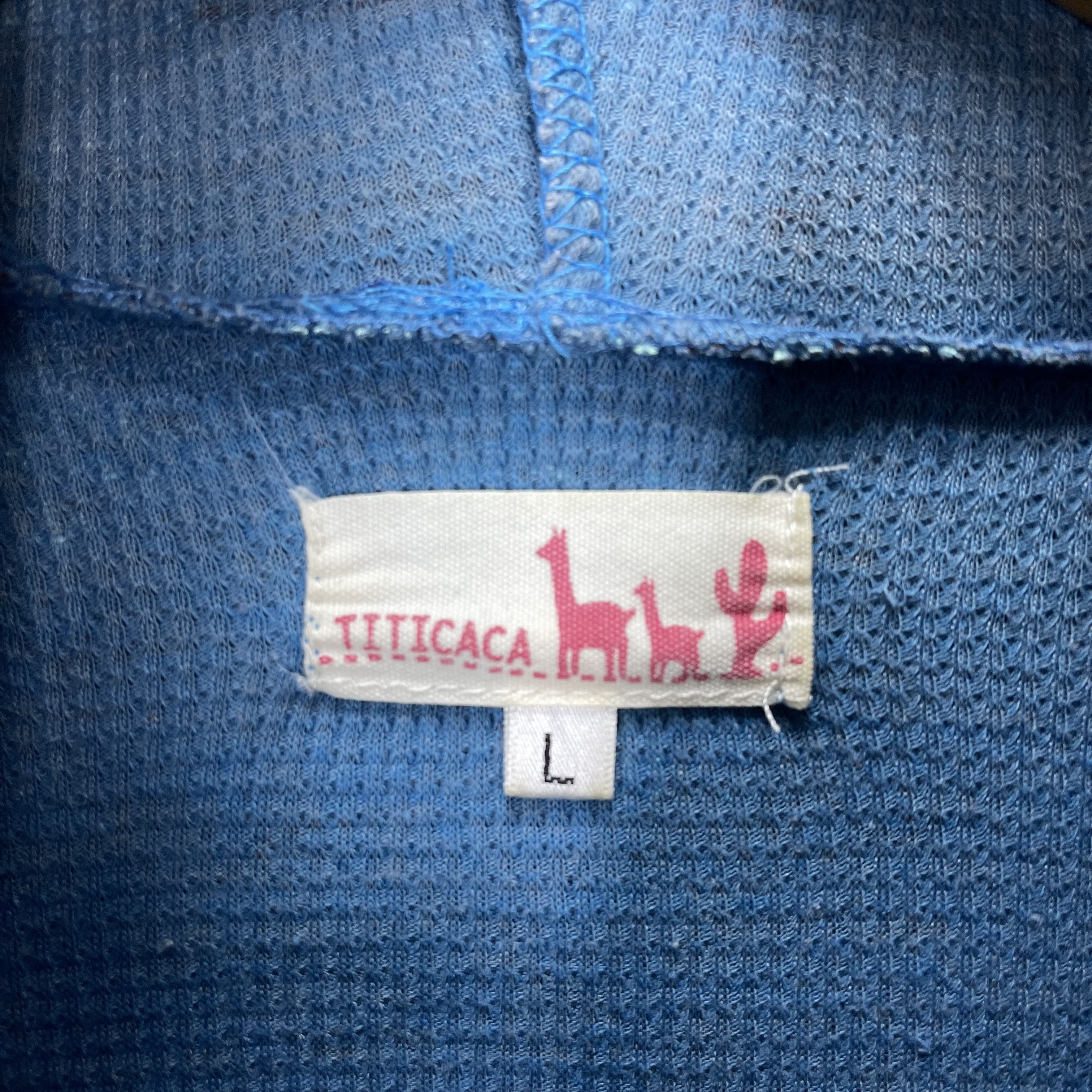 Japanese Brand TITICACA Zipper Hoodie #1952/11 Size US M / EU 48-50 / 2 - 5 Thumbnail
