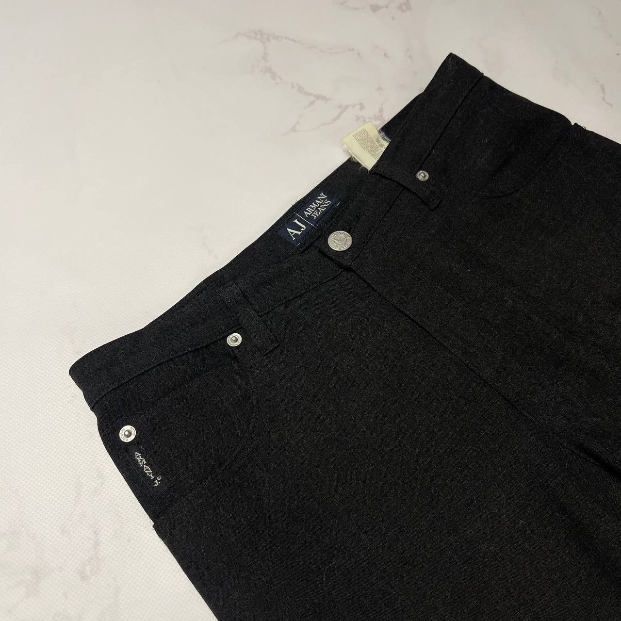 Armani Armani Comfort Classic Pants Metal Logo Size 30 Vintage Size US 30 / EU 46 - 7 Thumbnail