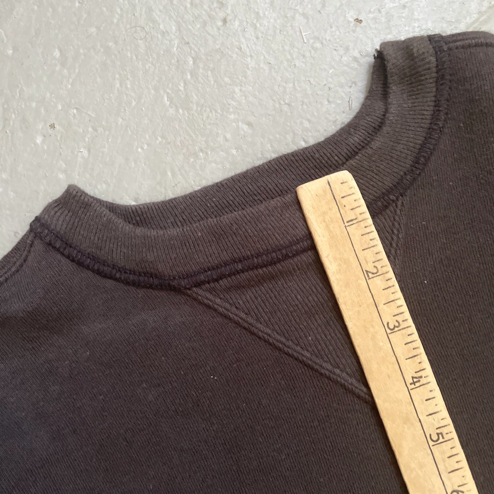 Warehouse VINTAGE Warehouse Co Japan Double V Crewneck Sweatshirt 1940s-1950s Style 38 Black Unisex Adults Sweatshirt Pullover 40s 50s Womens Mens Girls Boys Size US M / EU 48-50 / 2 - 5 Thumbnail