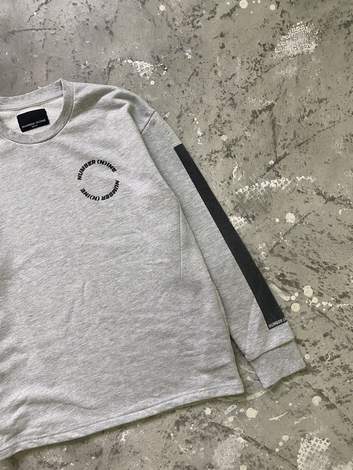 Number (N)ine Number NINE Denim Pocket Pullover Sweatshirt Size US M / EU 48-50 / 2 - 4 Thumbnail