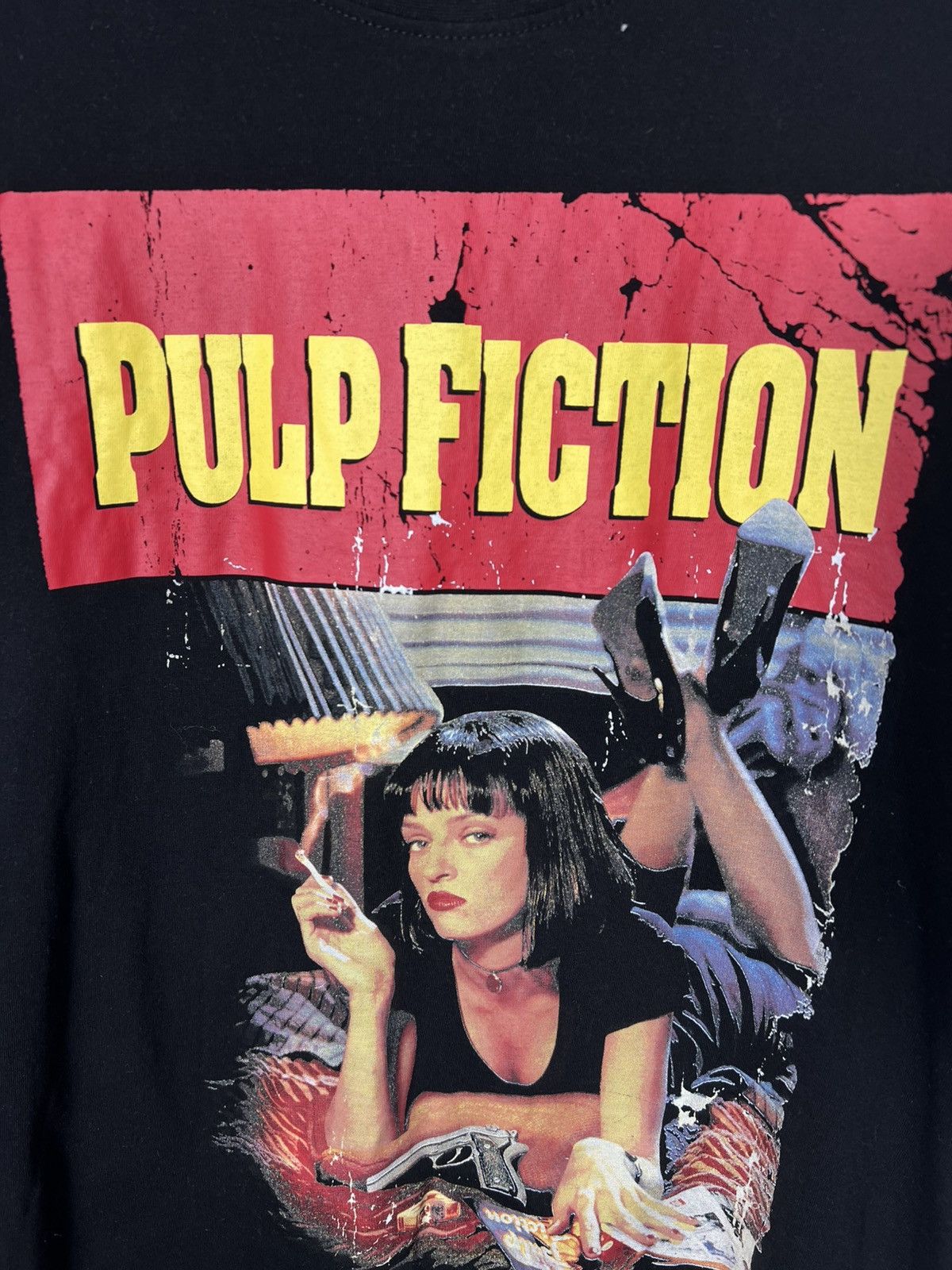 Vintage Vintage streetwear Pulp Fiction Movie Cinema T-shirt Size US M / EU 48-50 / 2 - 2 Thumbnail