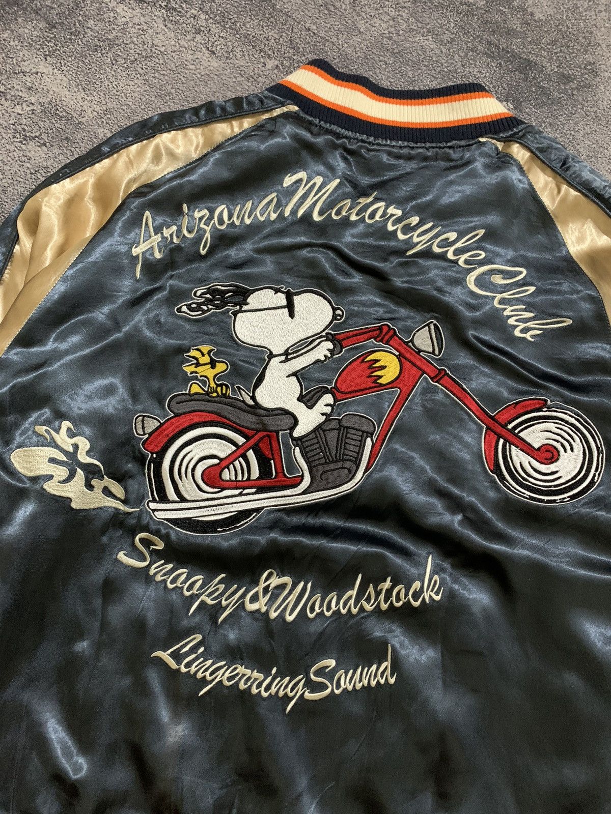 Flagstuff Flag staff x Snoopy Peanuts Sukajan Reversible Jacket Size US M / EU 48-50 / 2 - 2 Thumbnail
