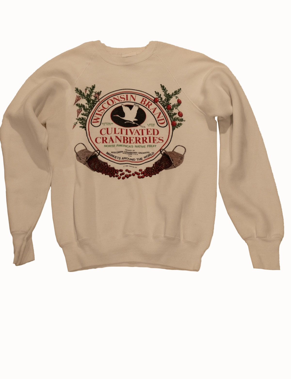 Vintage Wisconsin Cranberries Crewneck Size S / US 4 / IT 40 - 1 Thumbnail