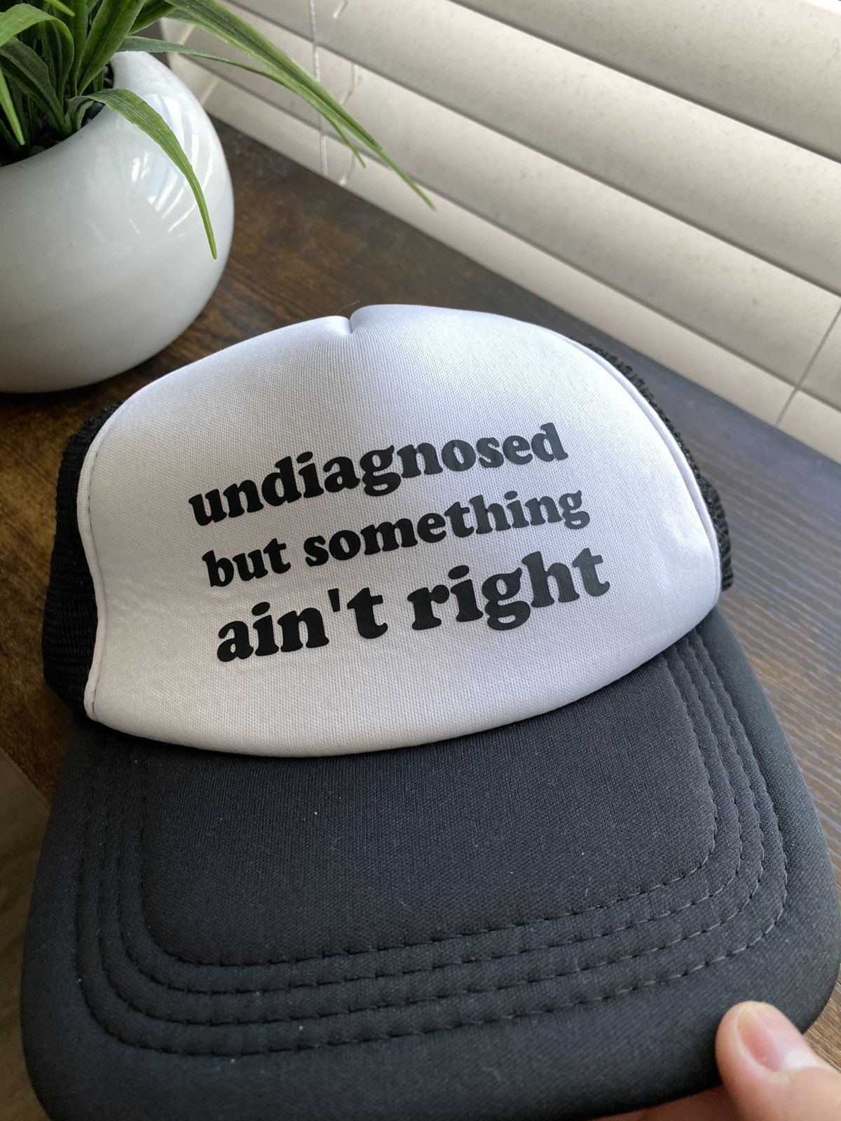 Other Funny Undiagnosed Trucker Hat Size ONE SIZE - 2 Thumbnail